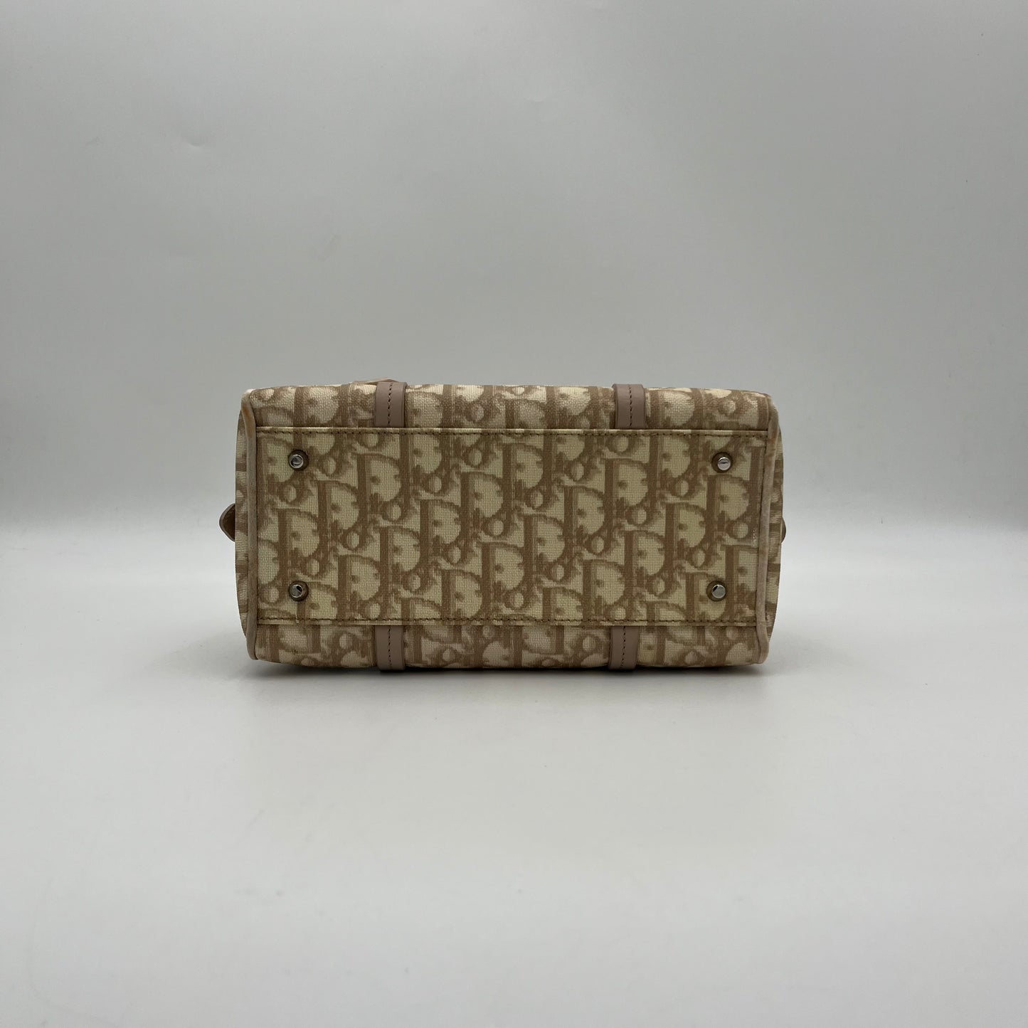 Christian Dior Beige Trotter Mini Boston
