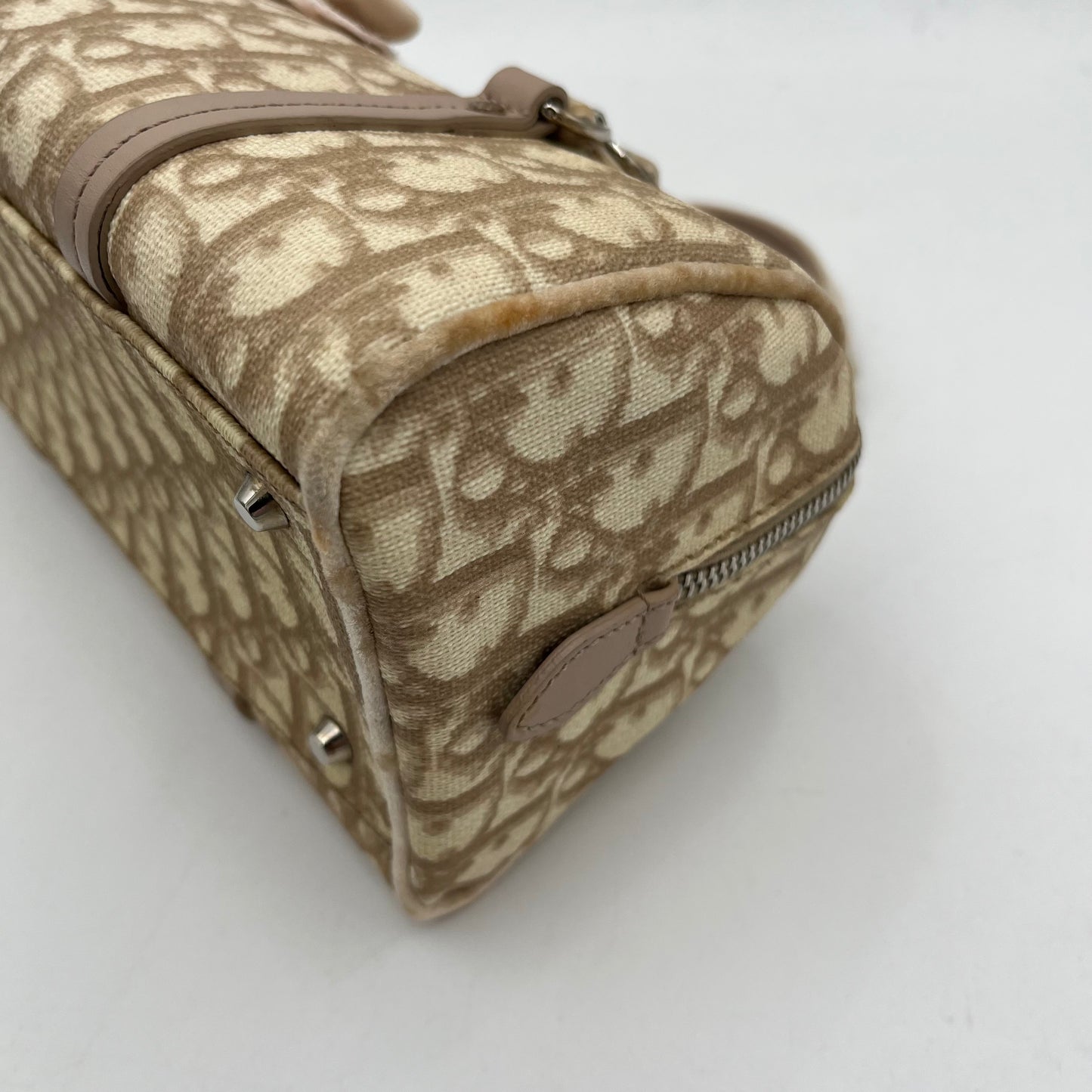 Christian Dior Beige Trotter Mini Boston