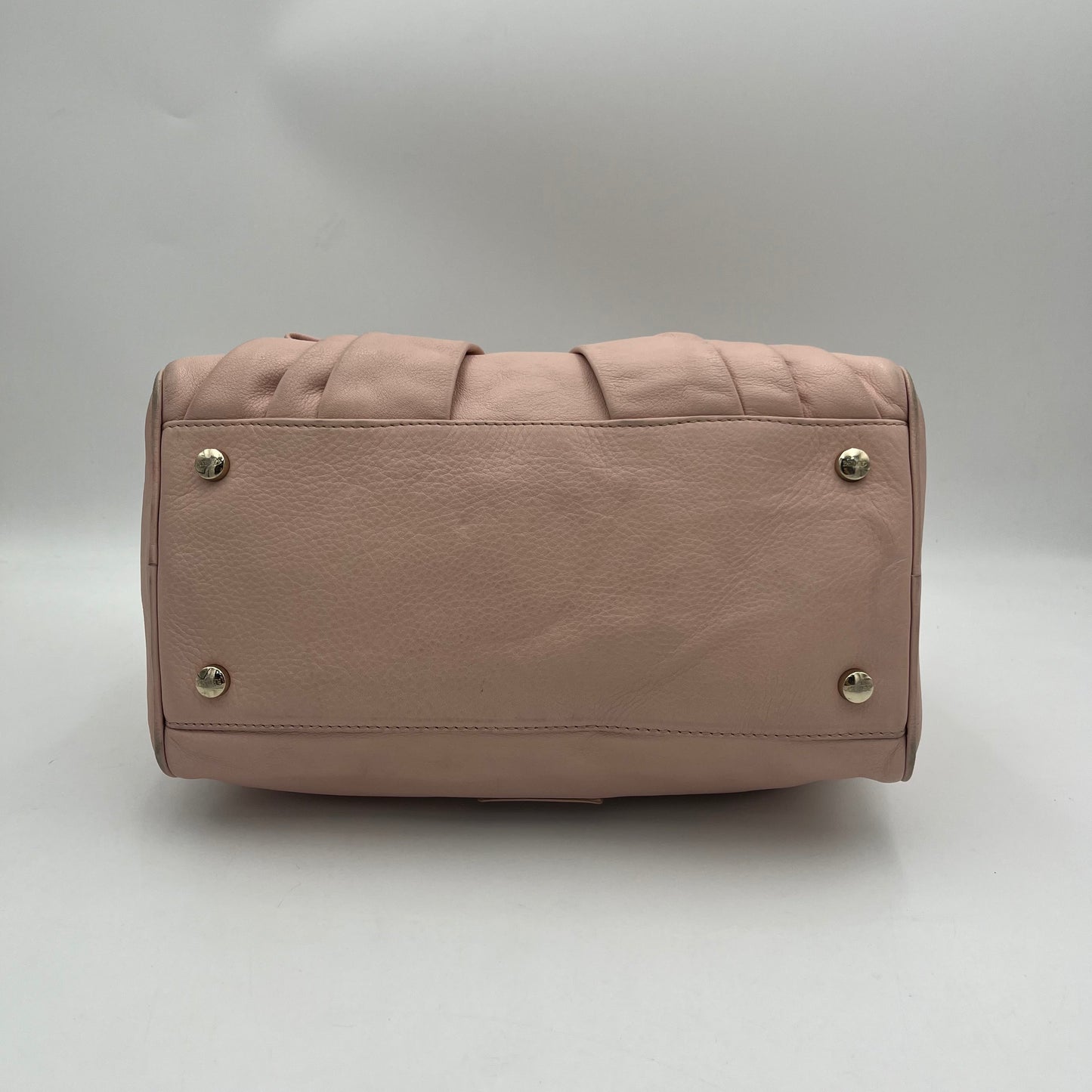 Valentino Garavani Red Pink Bow Leather Handbag