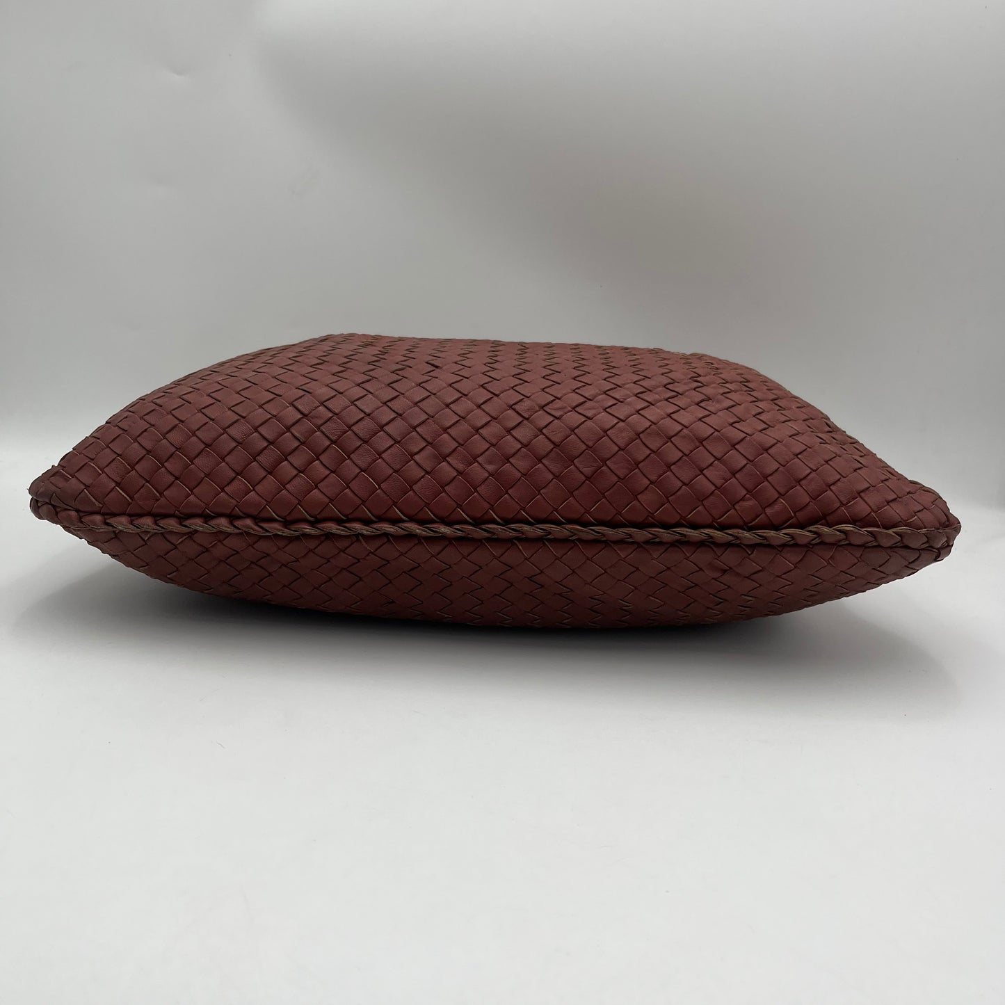 Bottega Veneta Rust Intrecciato Large Hobo Bag