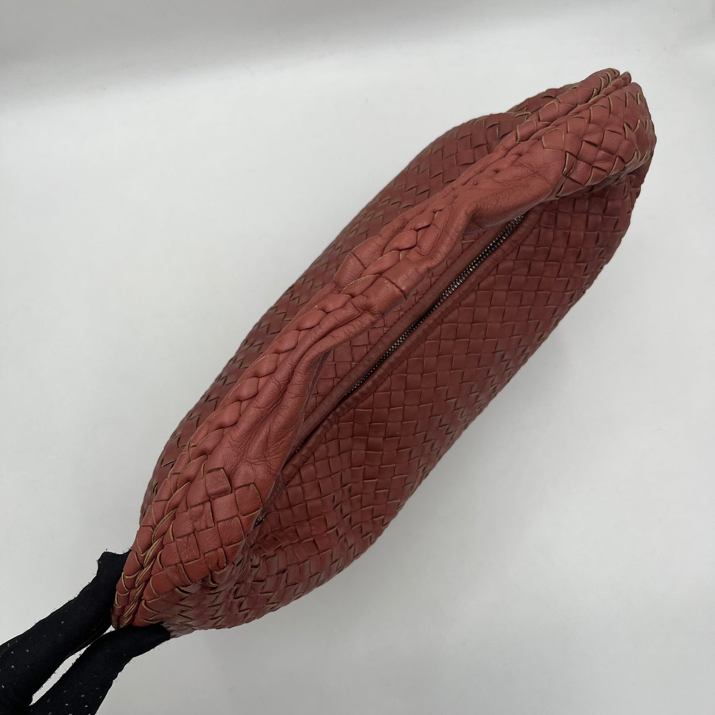 Bottega Veneta Rust Intrecciato Large Hobo Bag
