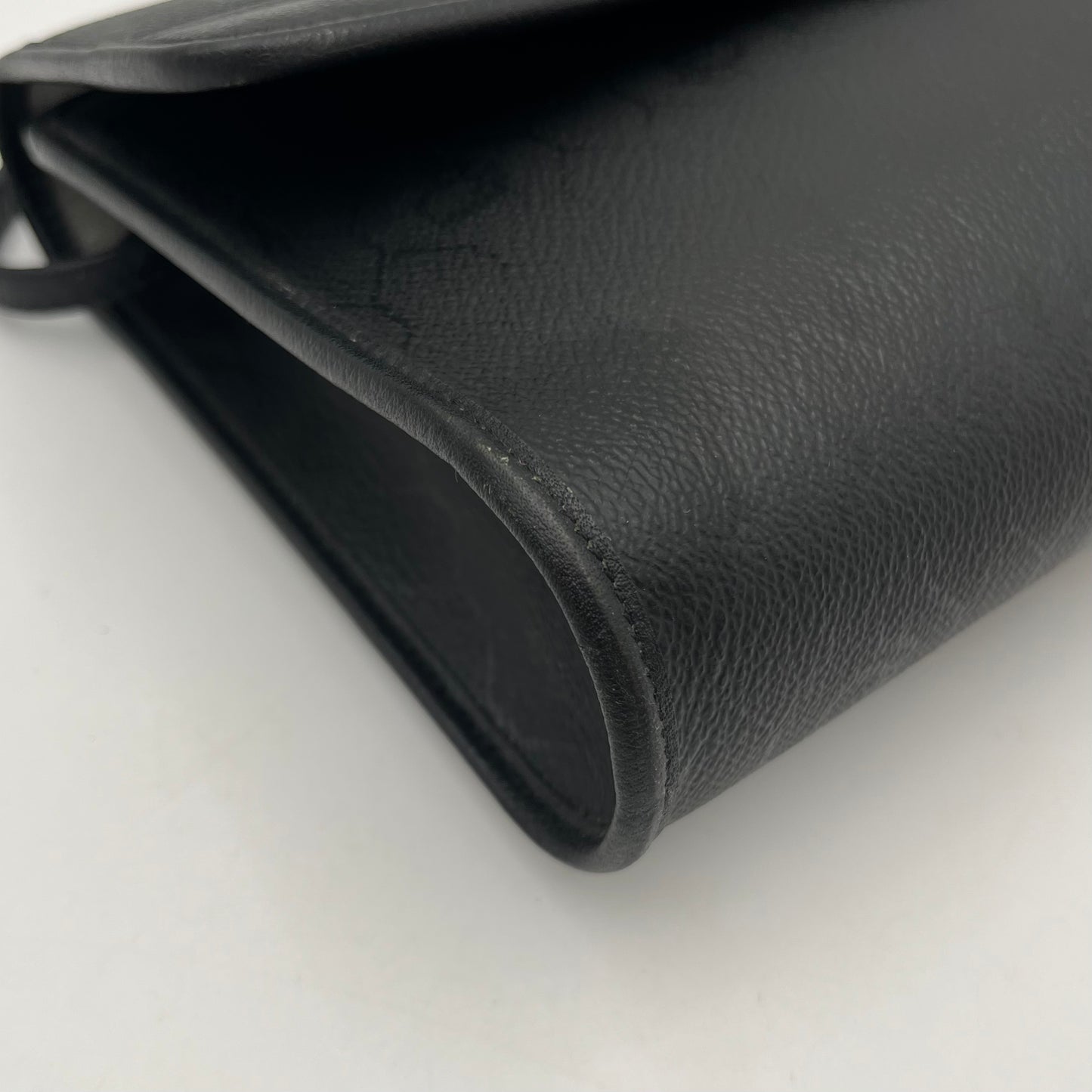 Christian Dior Black Honeycomb Flap Crossbody