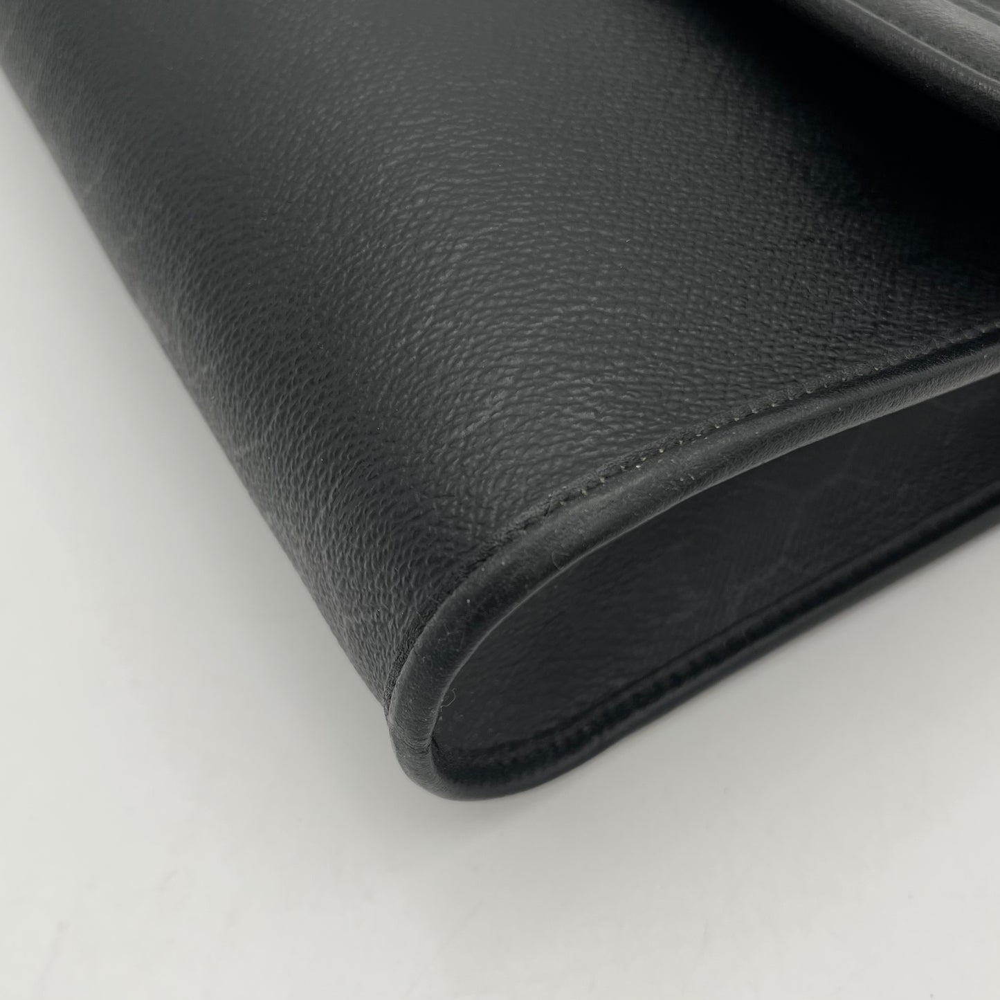 Christian Dior Black Honeycomb Flap Crossbody