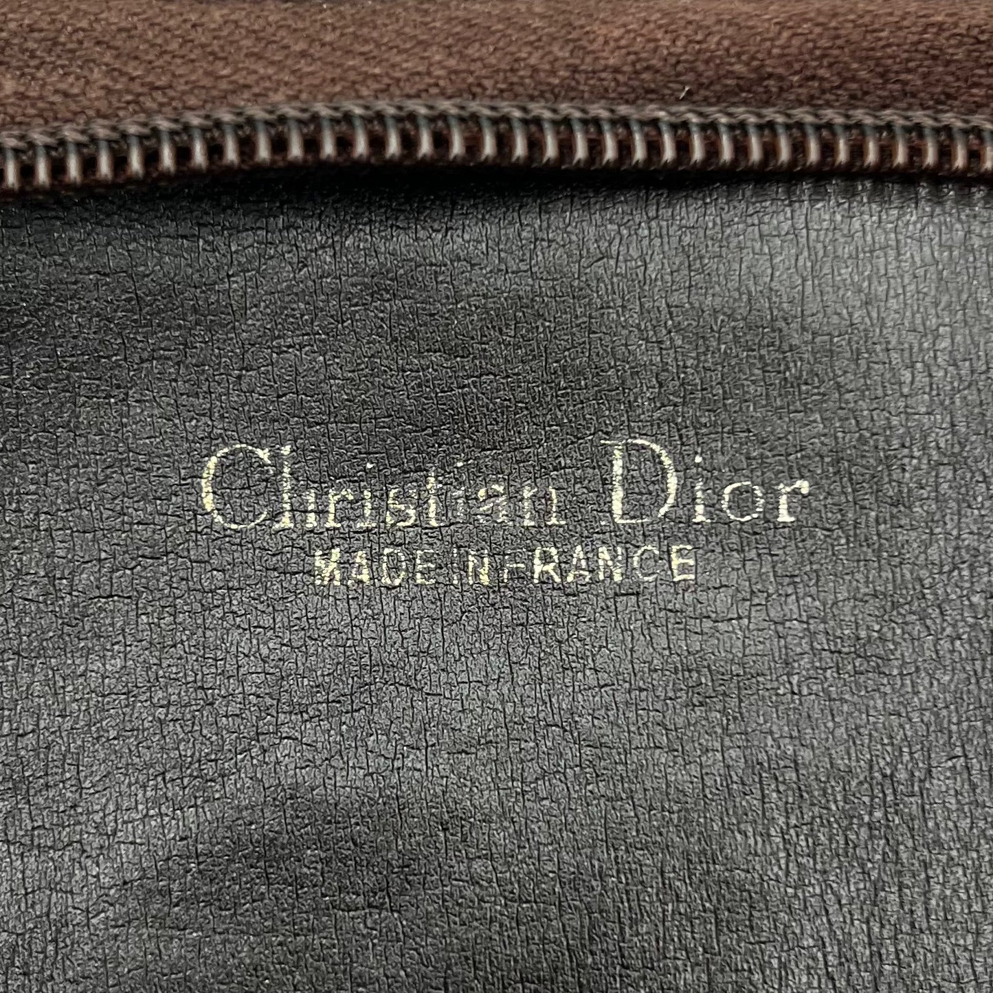 Christian Dior Brown Trotter CD Logo Shoulder Sling Bag