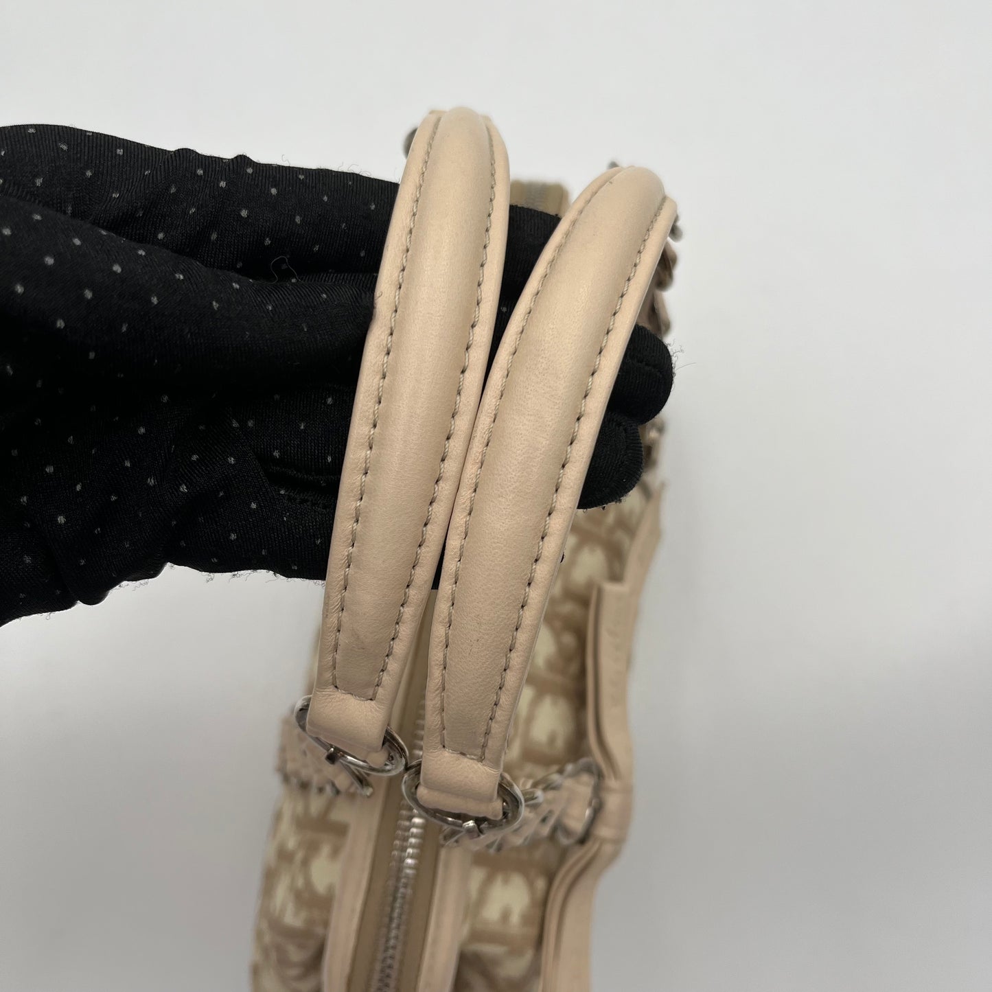 Christian Dior Beige Trotter Romantique Mini Handbag