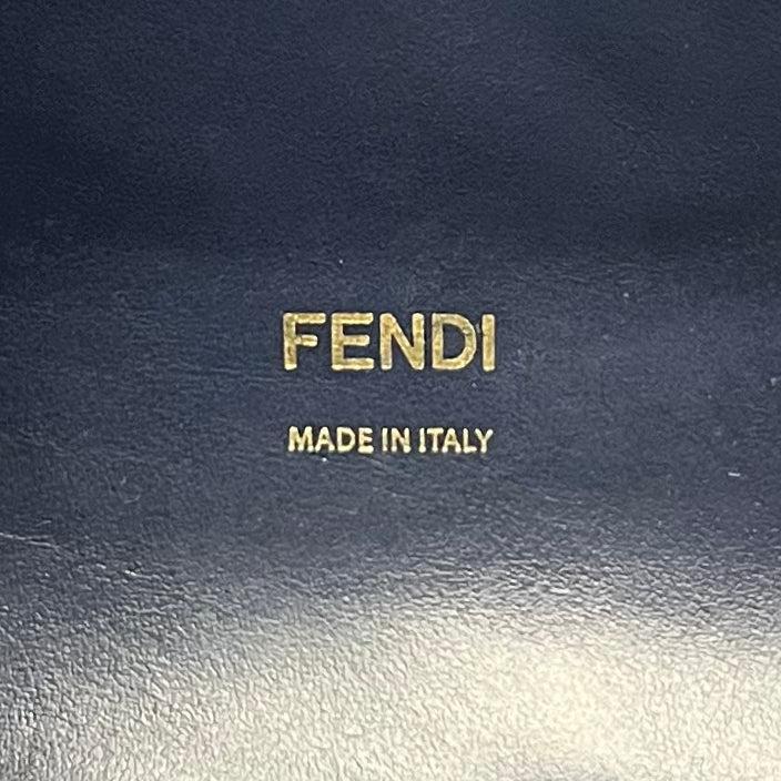 Fendi Vitello Grace Matte Kan U Shoulder Bag