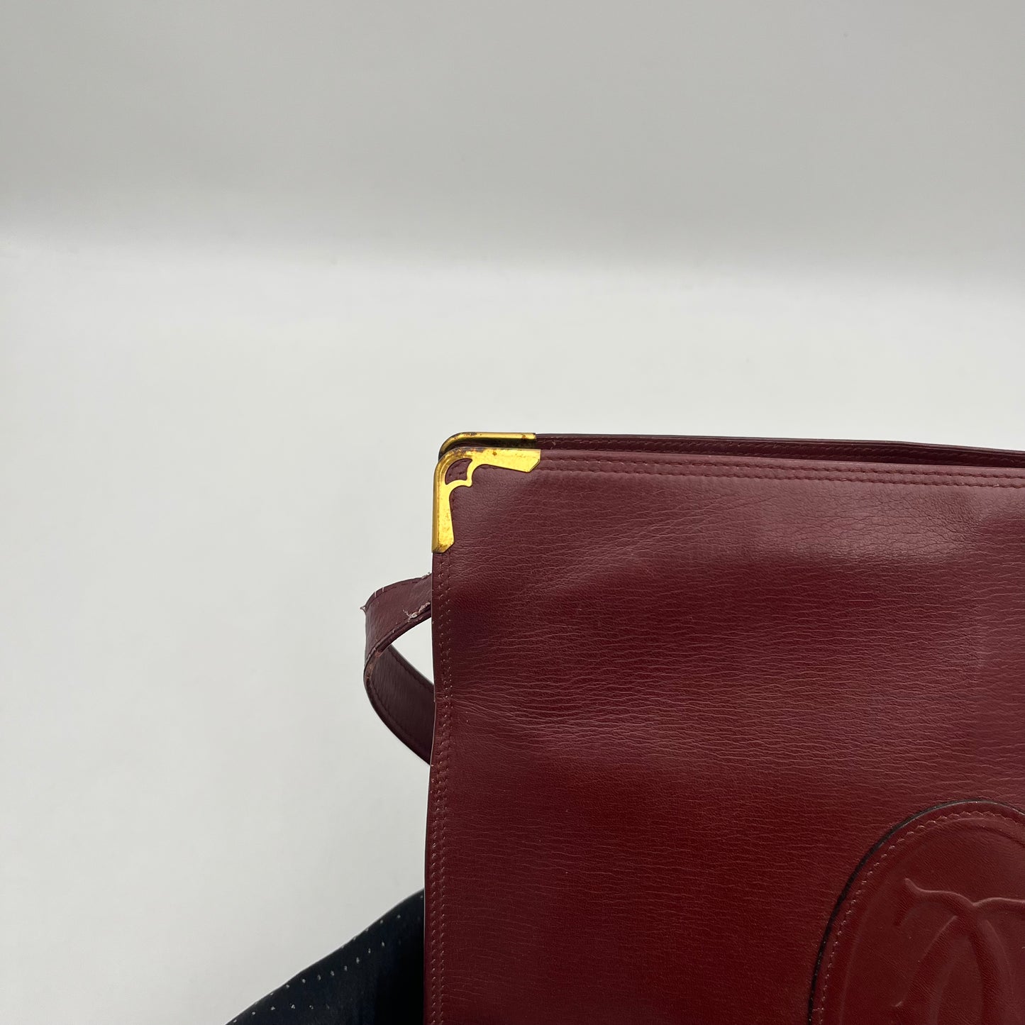 Cartier Le Must De Cartier Kisslock Shoulder Bag