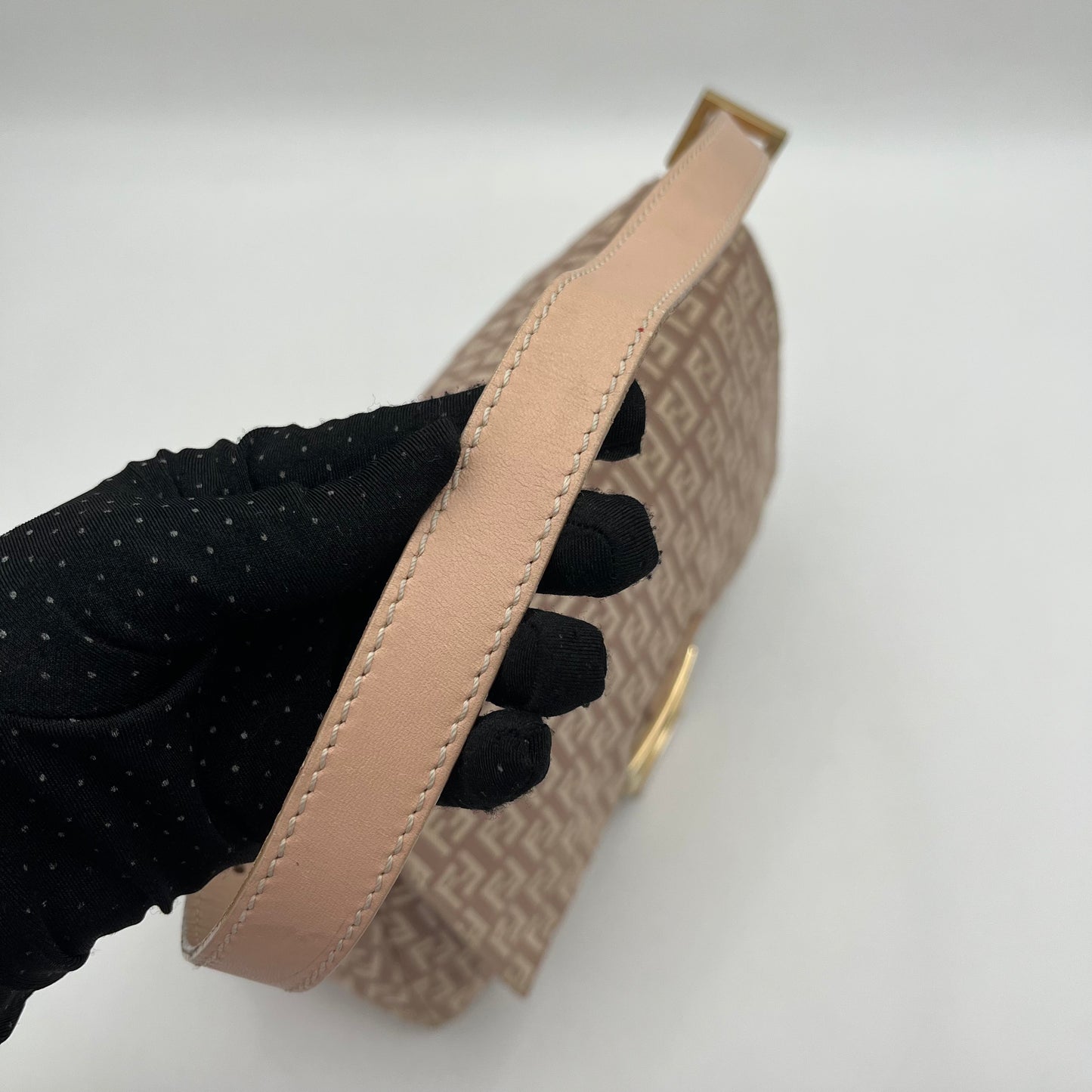 Fendi Pink Zucchino Mamma Baguette