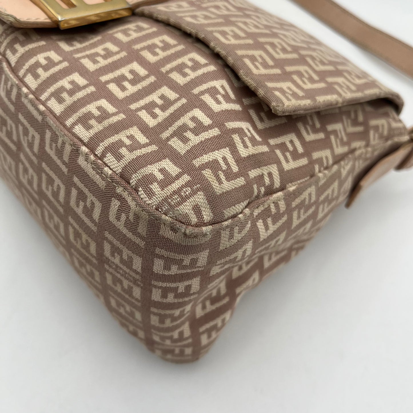 Fendi Pink Zucchino Mamma Baguette