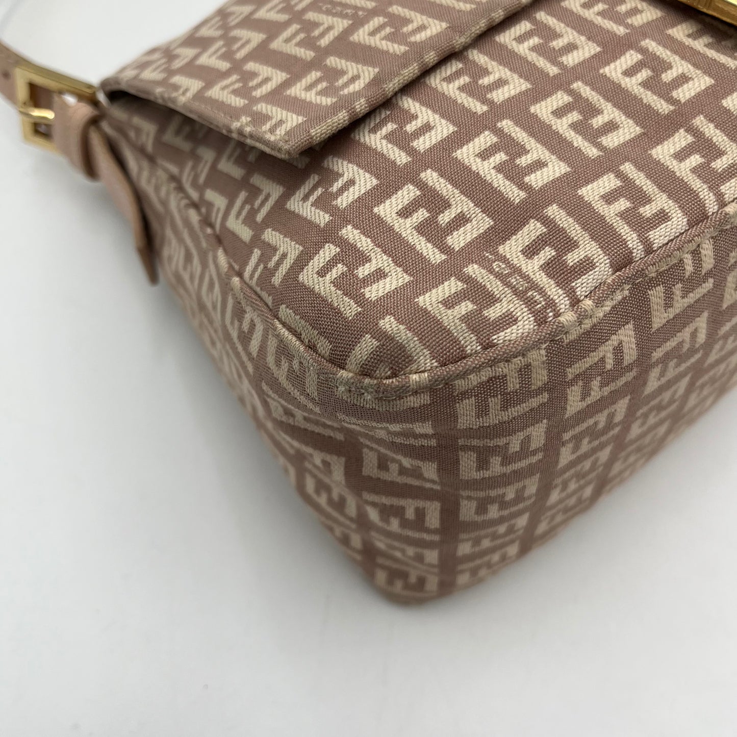 Fendi Pink Zucchino Mamma Baguette