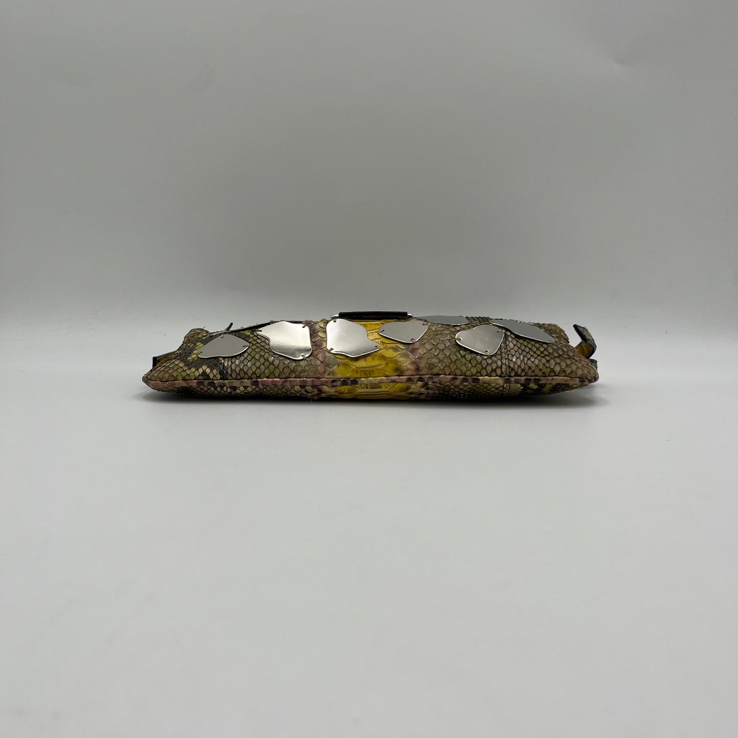 Fendi Multicolor Python Mirror Bag