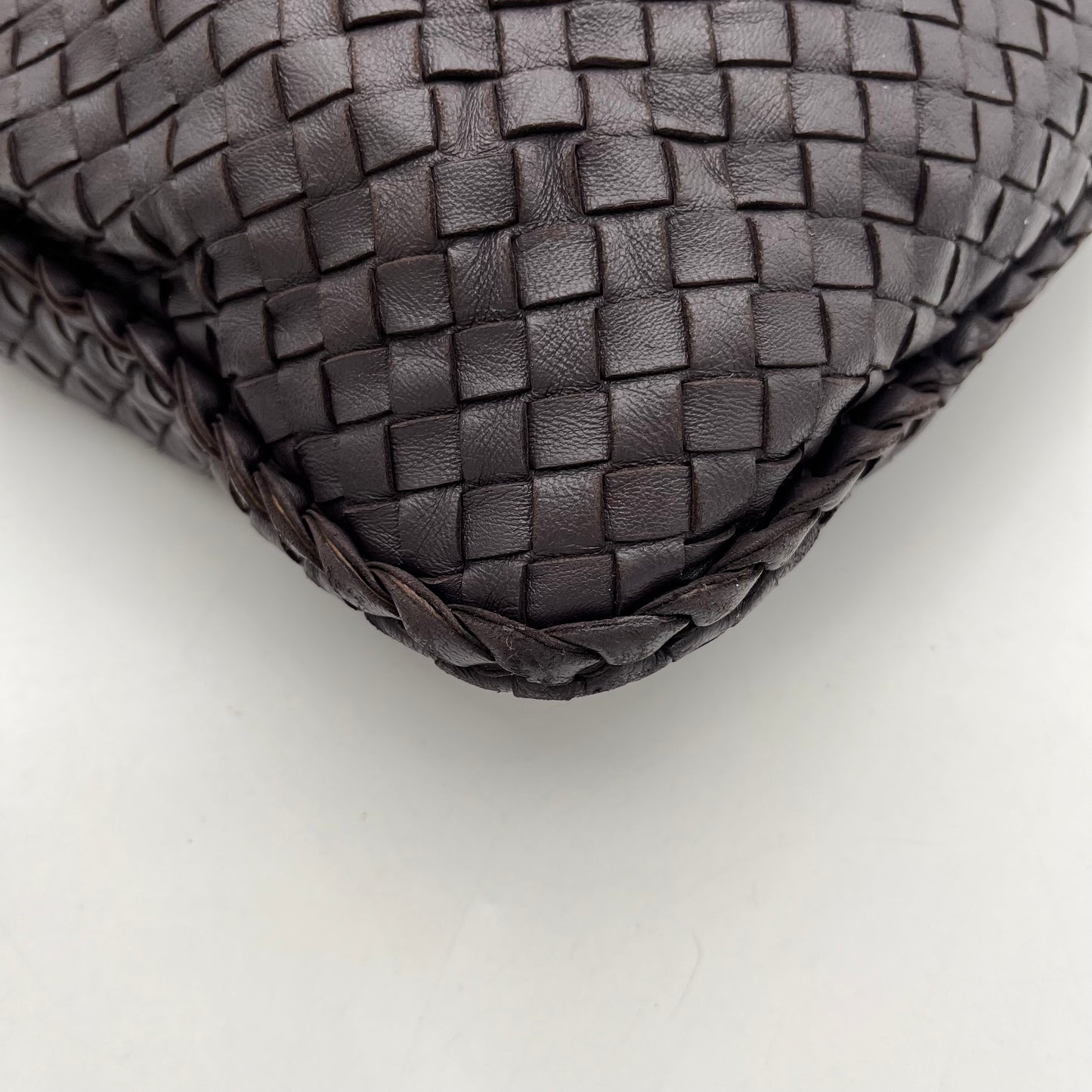 Bottega Veneta Plum Intrecciato Hobo Bag