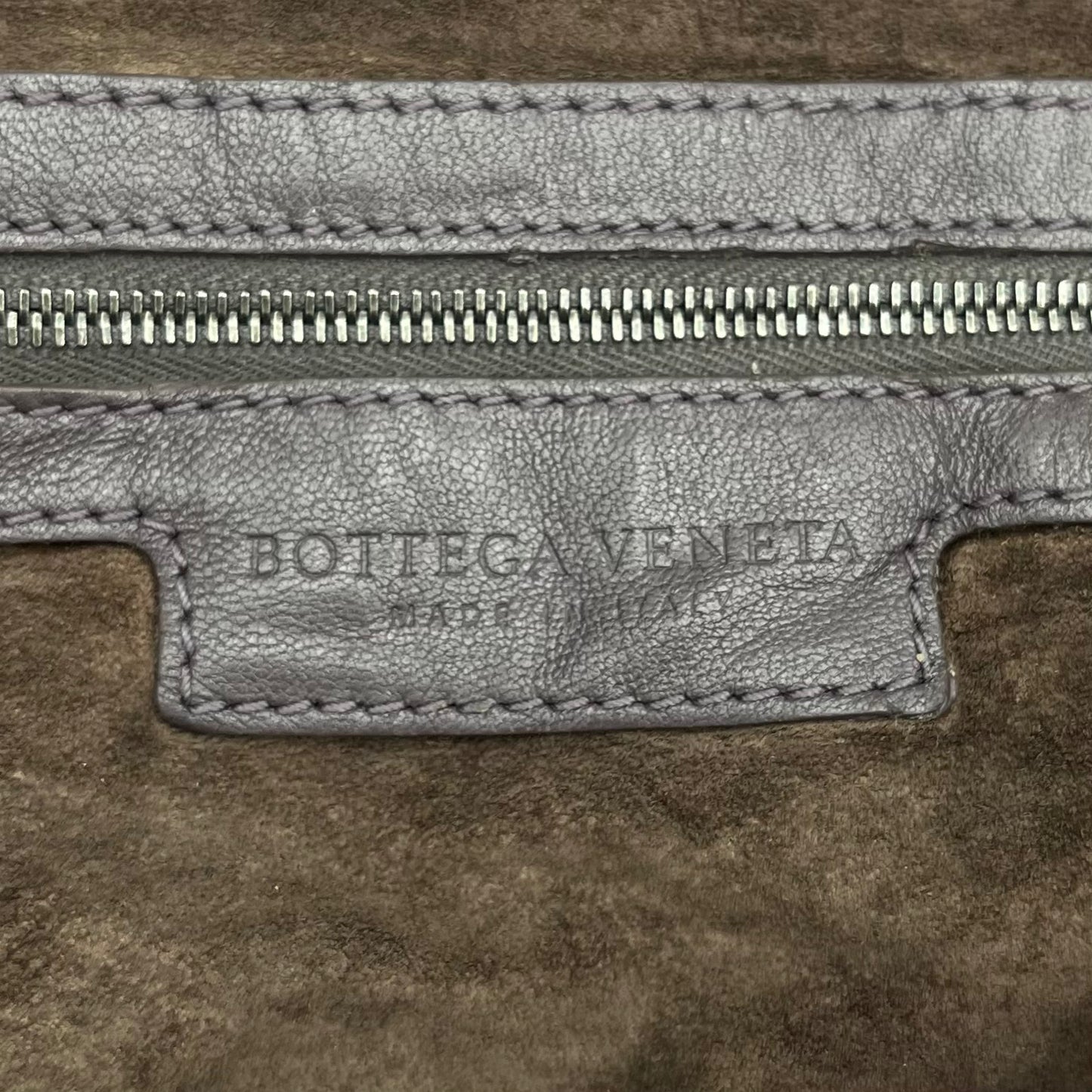 Bottega Veneta Plum Intrecciato Hobo Bag