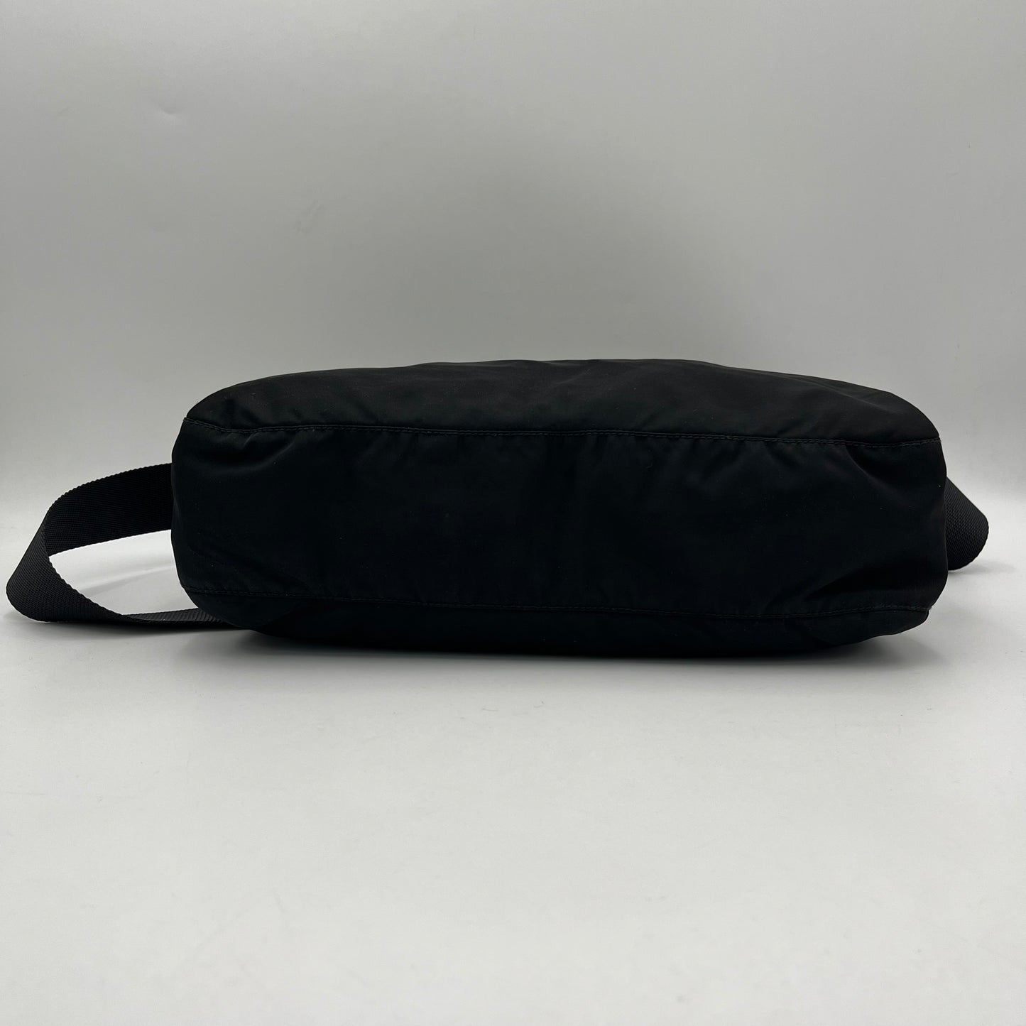 Prada Black Nylon Messenger Crossbody