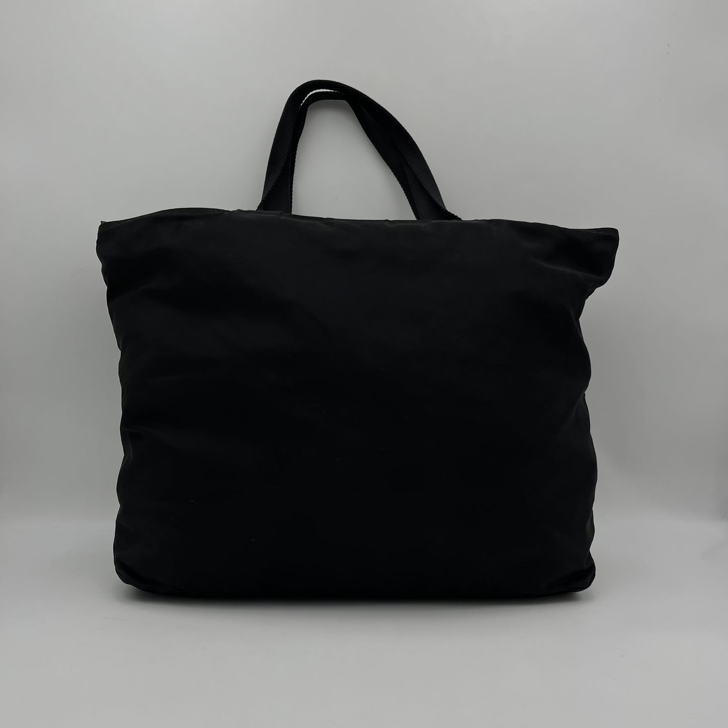 Prada Black Nylon XL Tote