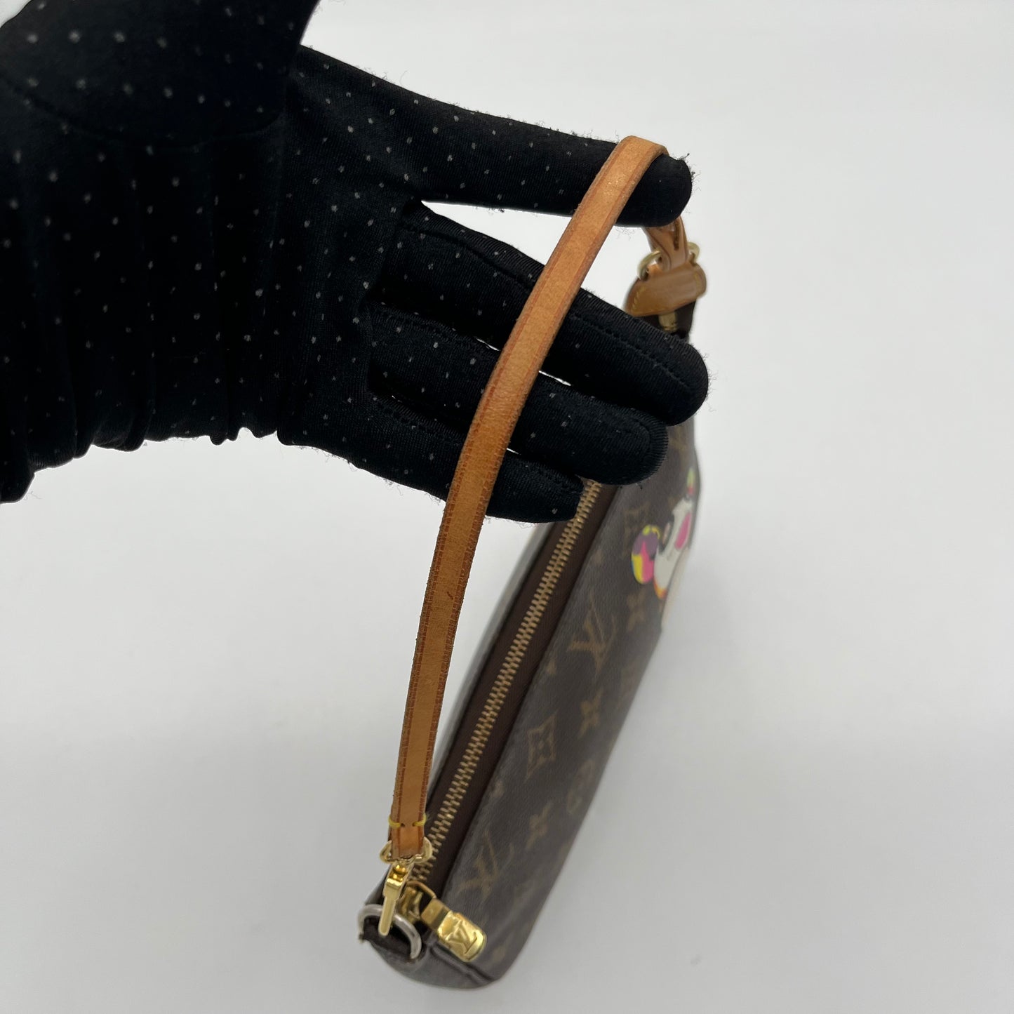 LV Takashi Murakami Monogram Panda Pochette