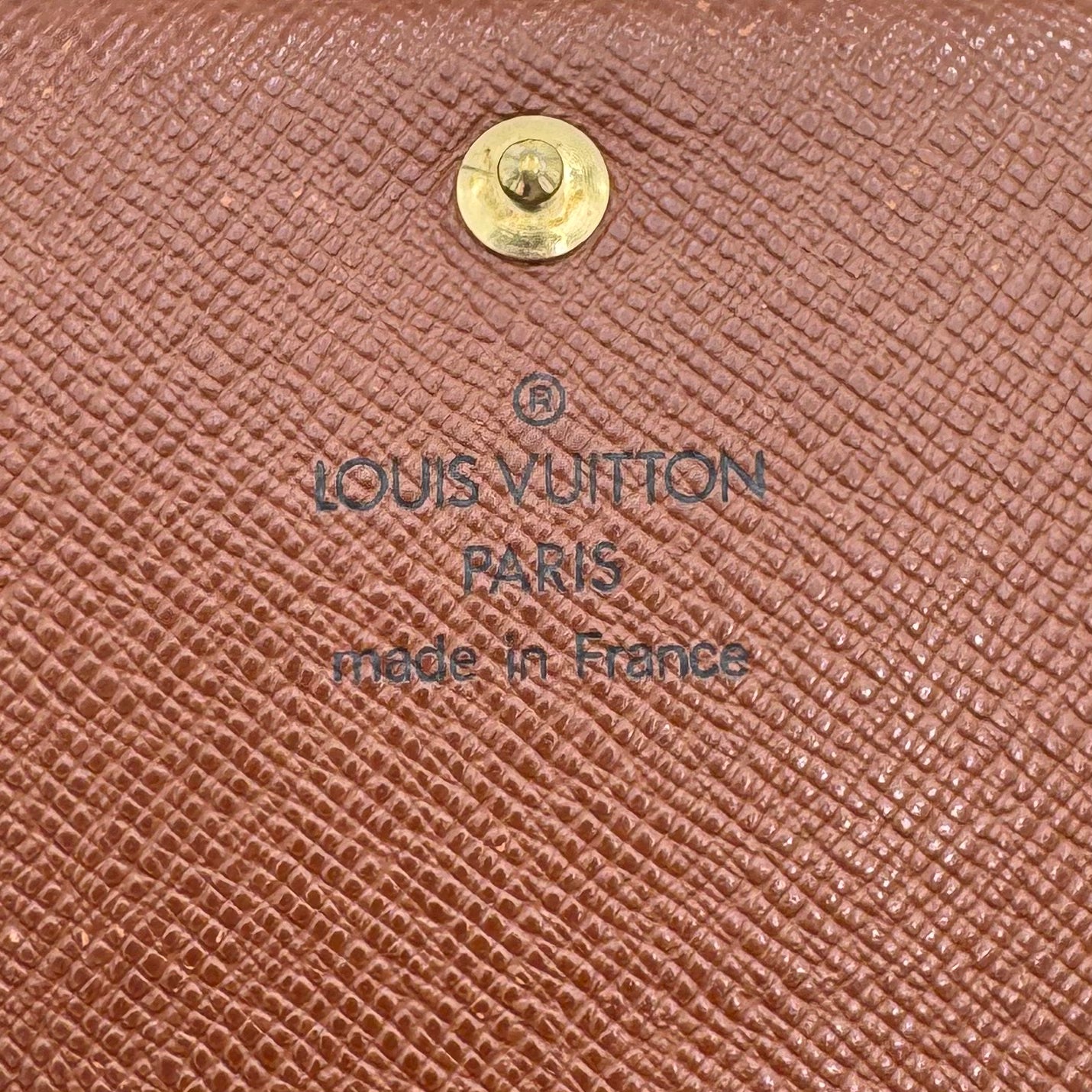 LV Monogram Porte-Monnaie Tresor Bifold Wallet