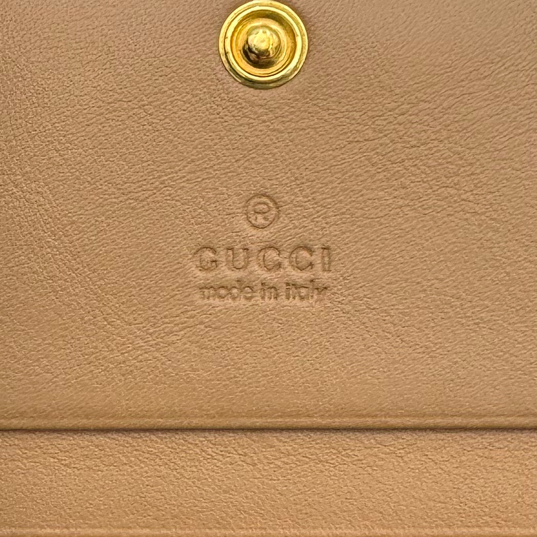 Gucci Multicolor Python Bifold Short Compact Wallet