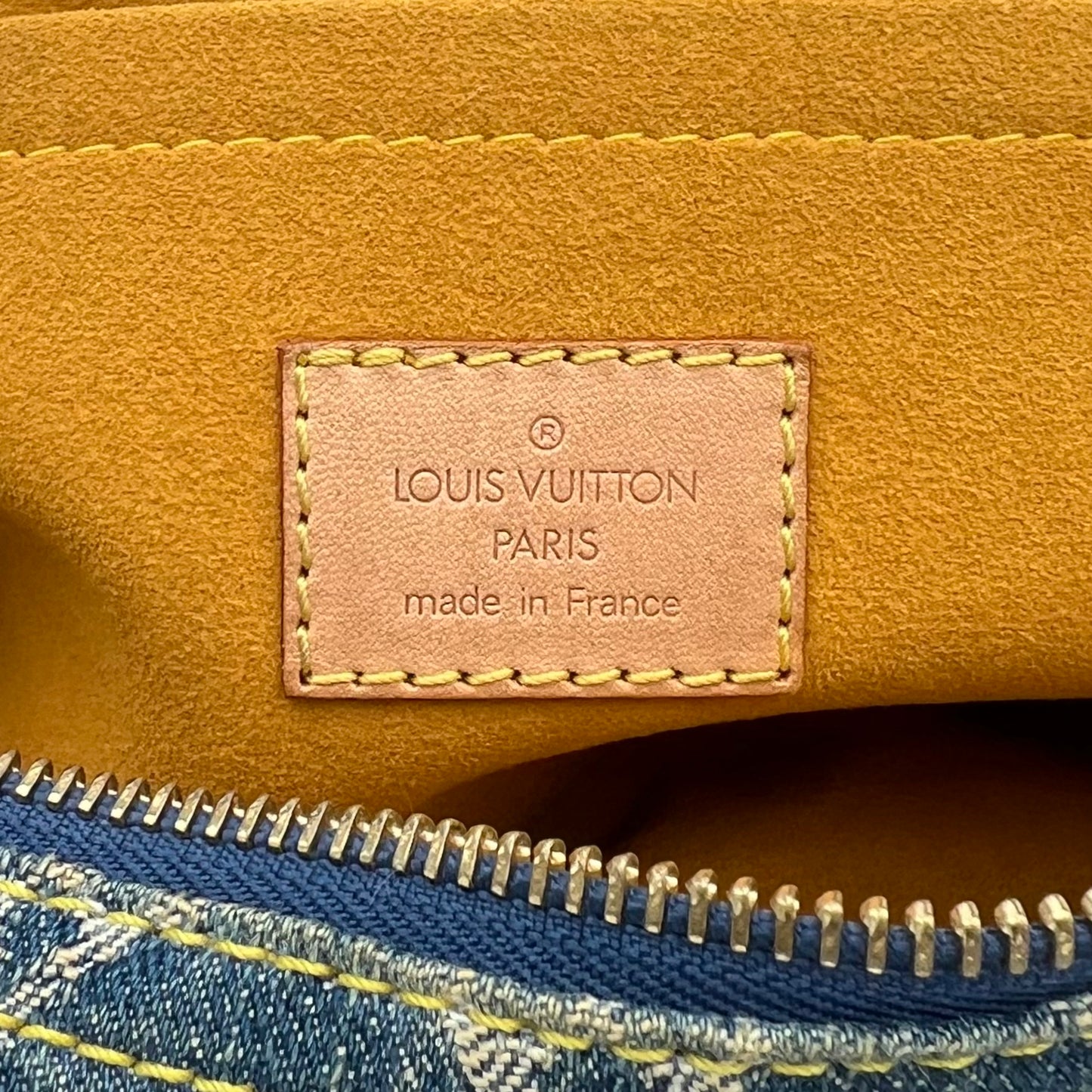 LV Blue Monogram Denim Neo Speedy