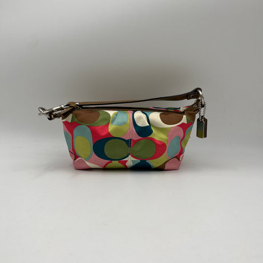 Coach Multicolor Poppy Satin Pochette
