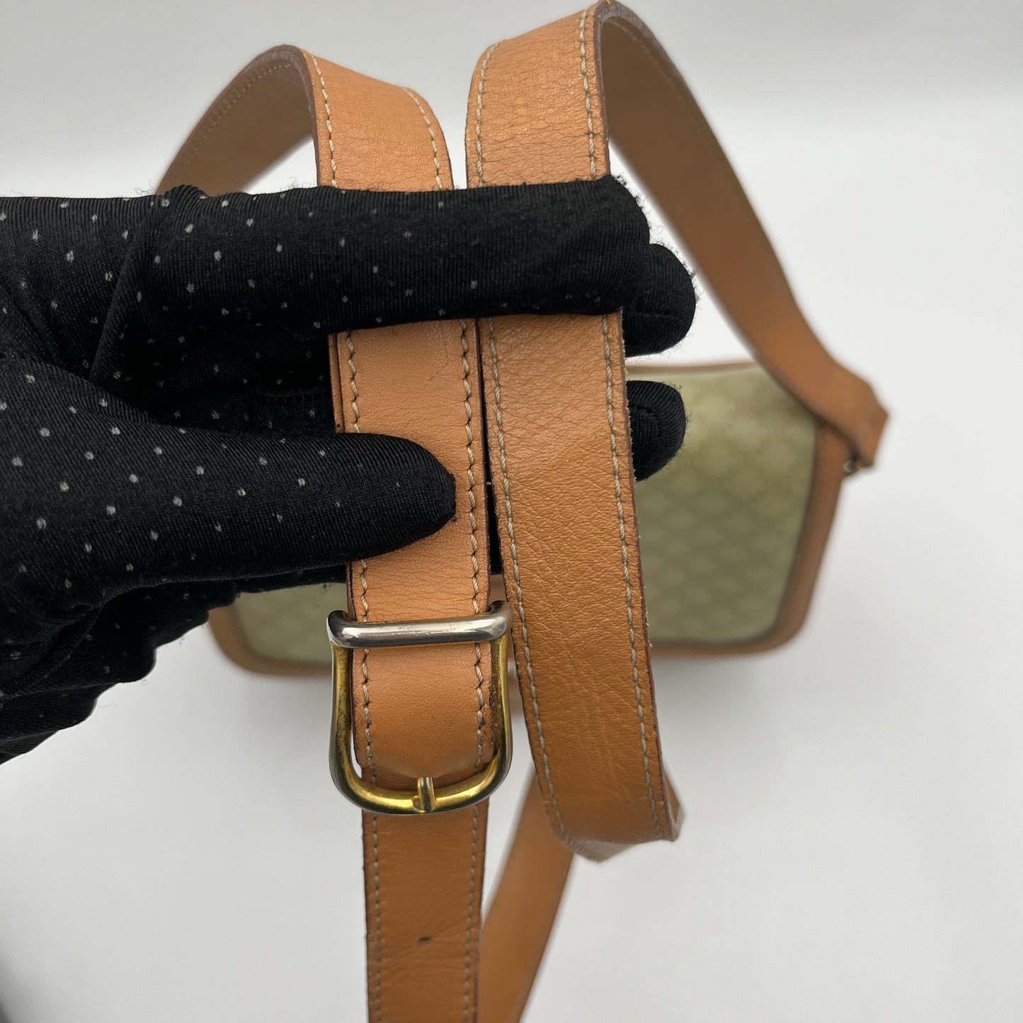 Celine Paris Macadam PVC Medium Flap Crossbody
