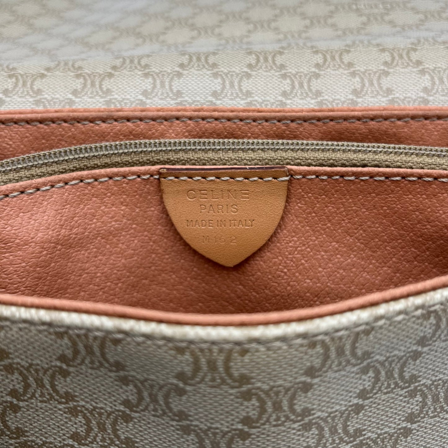 Celine Paris Macadam PVC Medium Flap Crossbody