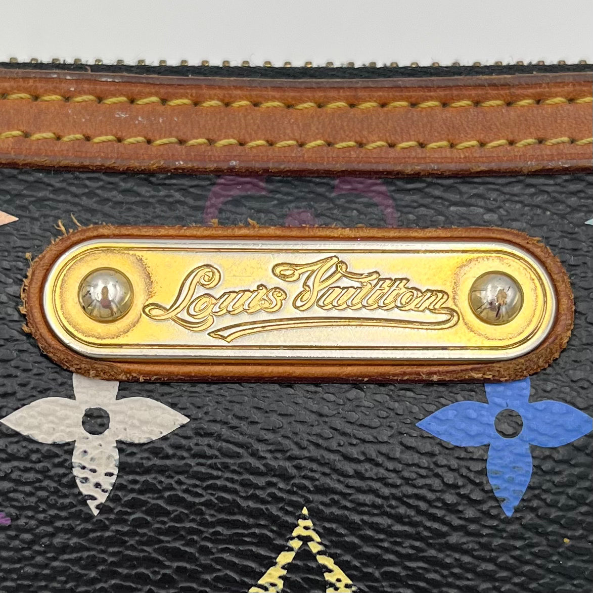 LV Black Multicolor Milla Pochette