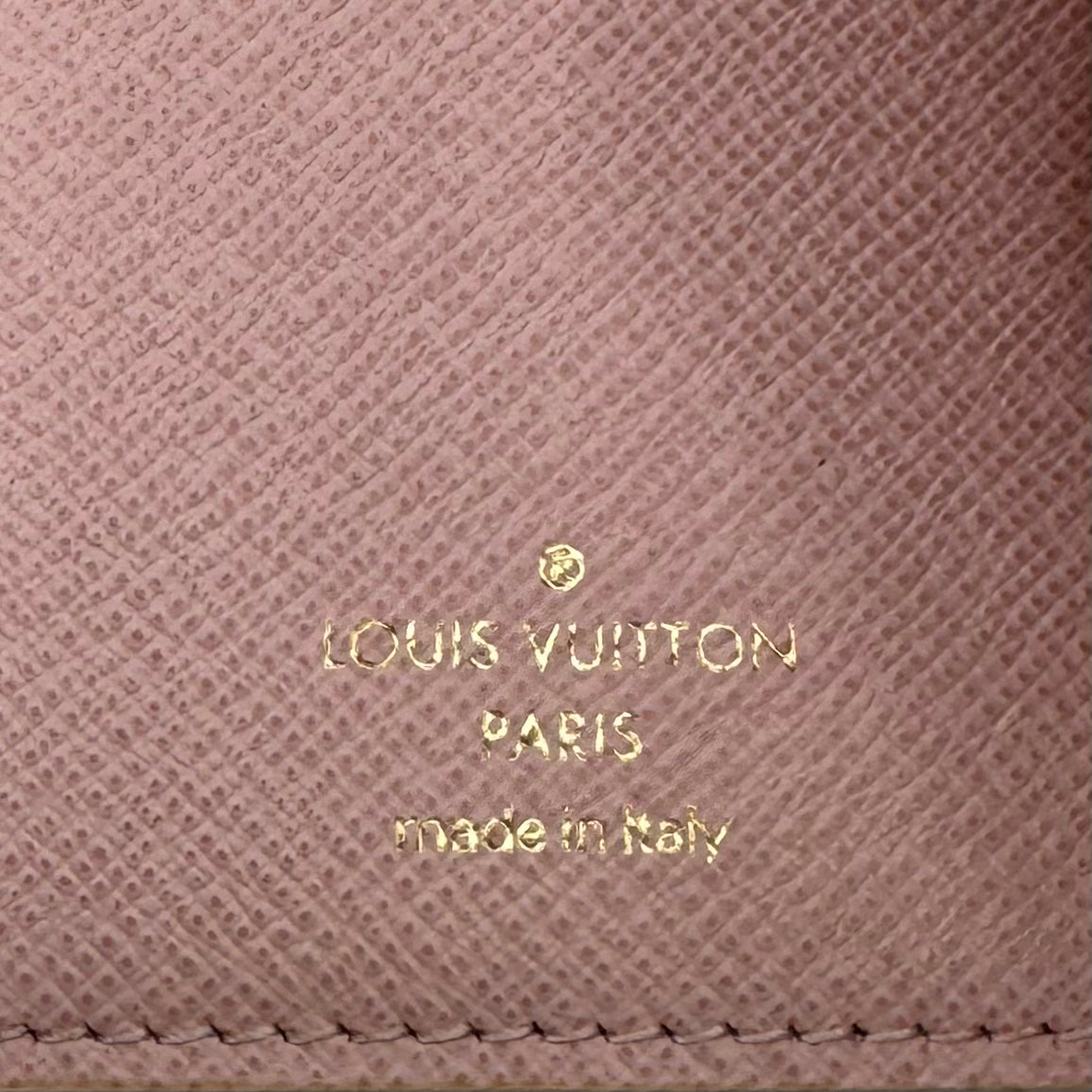 LV Damier Azur Rose Ballerine Victorine Trifold Short Wallet