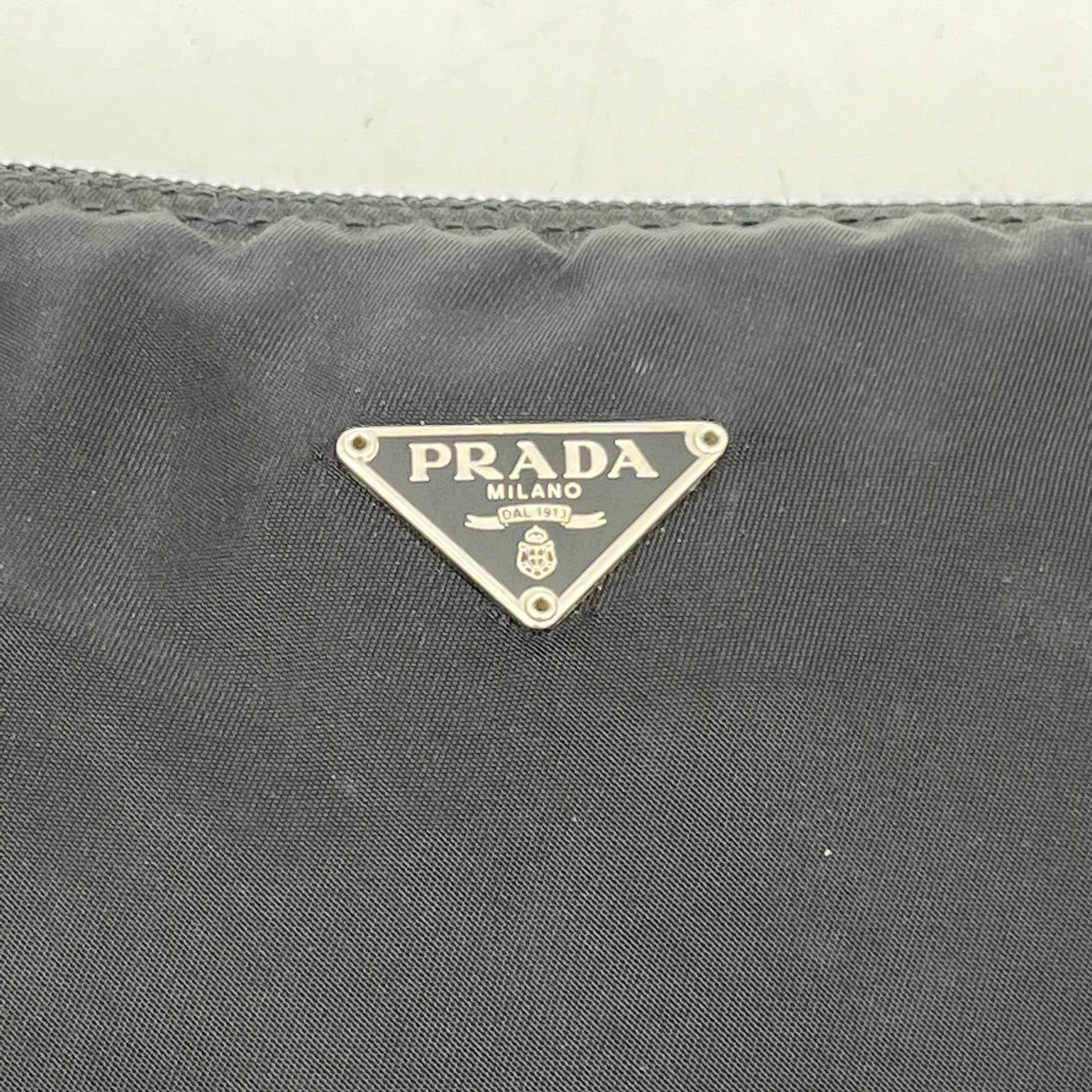 Prada Black Nylon Pouch