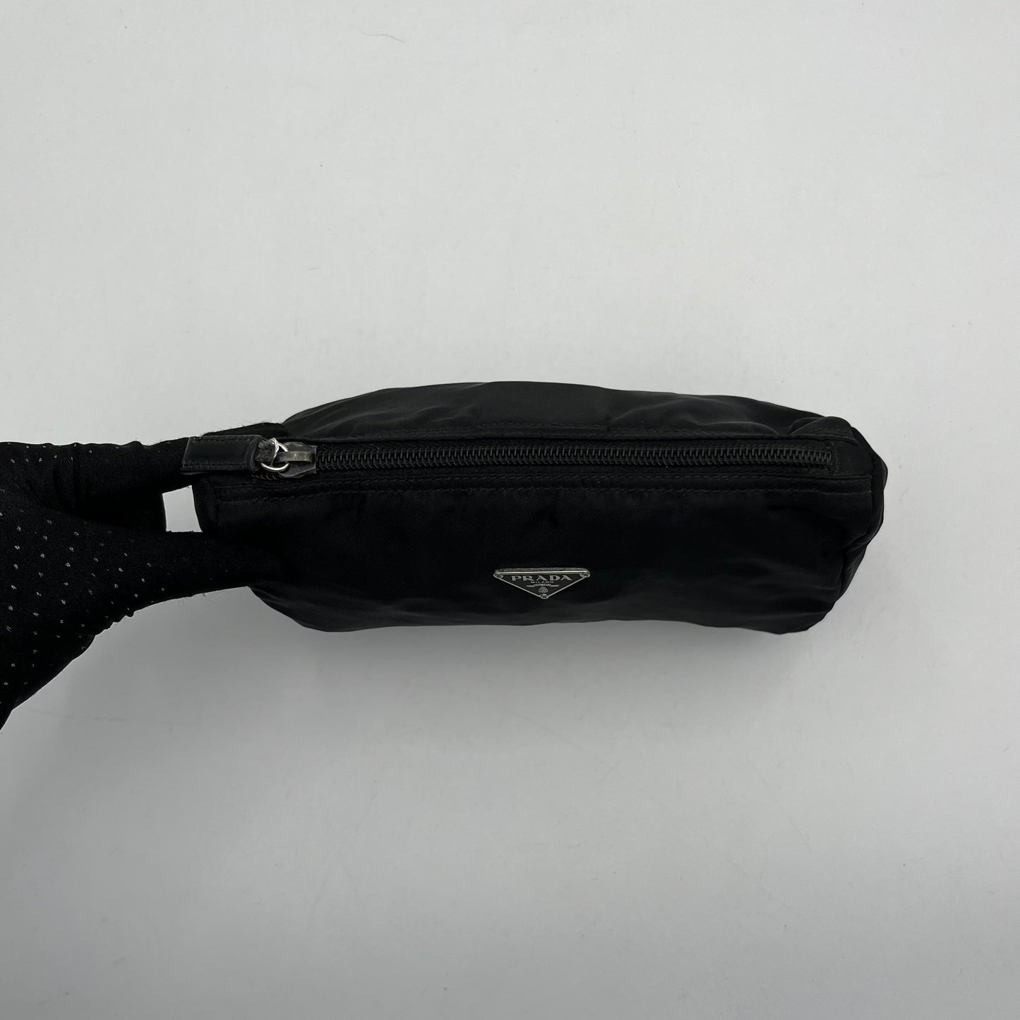 Prada Black Nylon Pouch