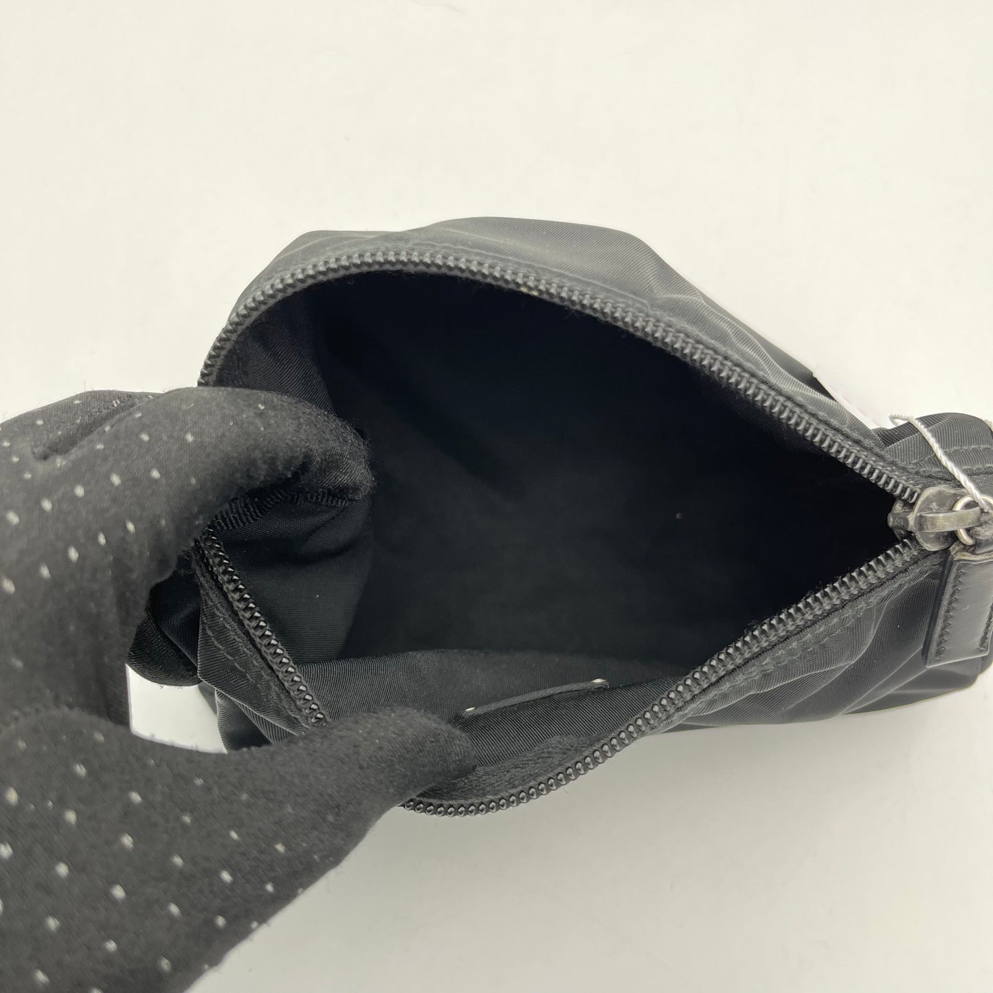 Prada Black Nylon Pouch