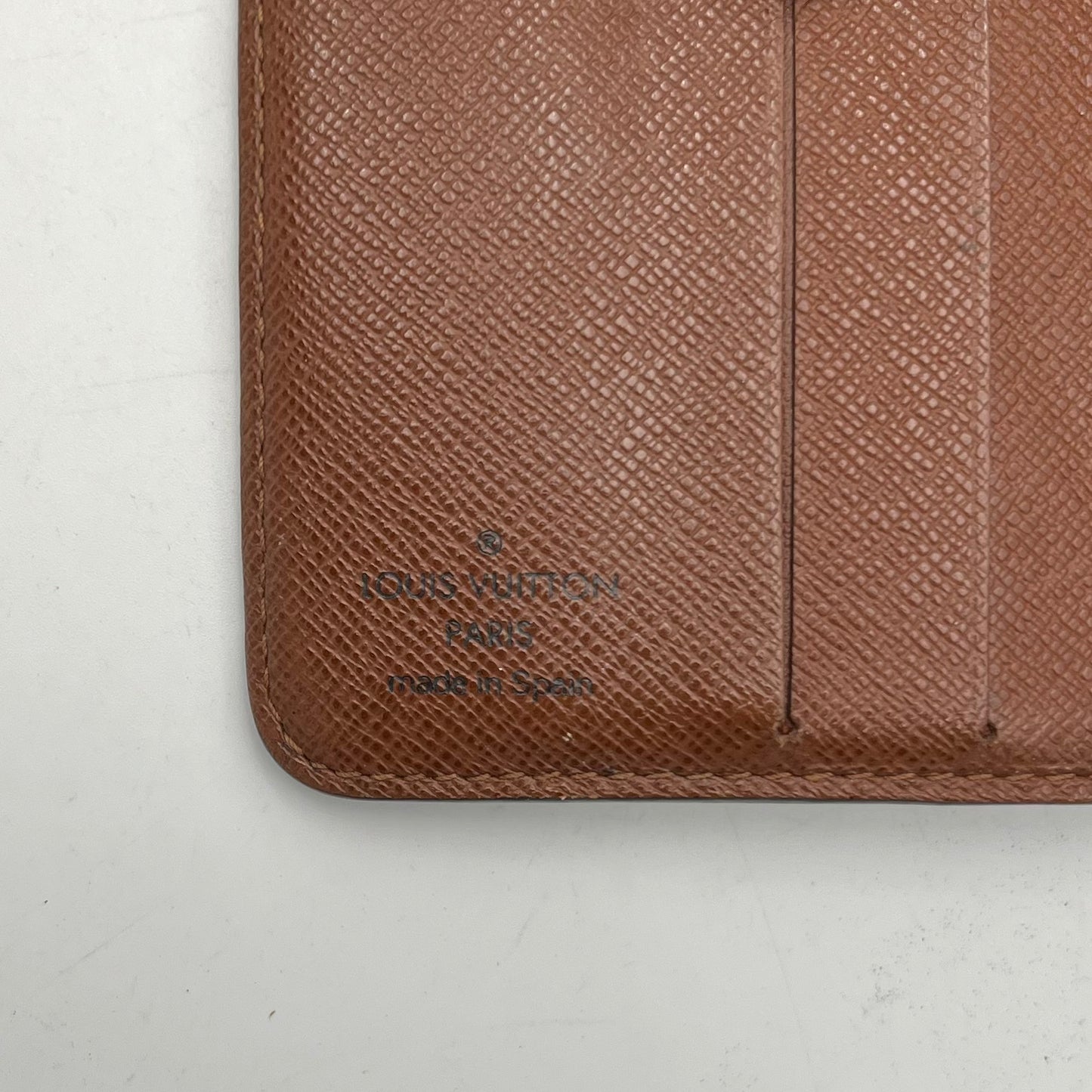 LV Monogram Short Compact Wallet