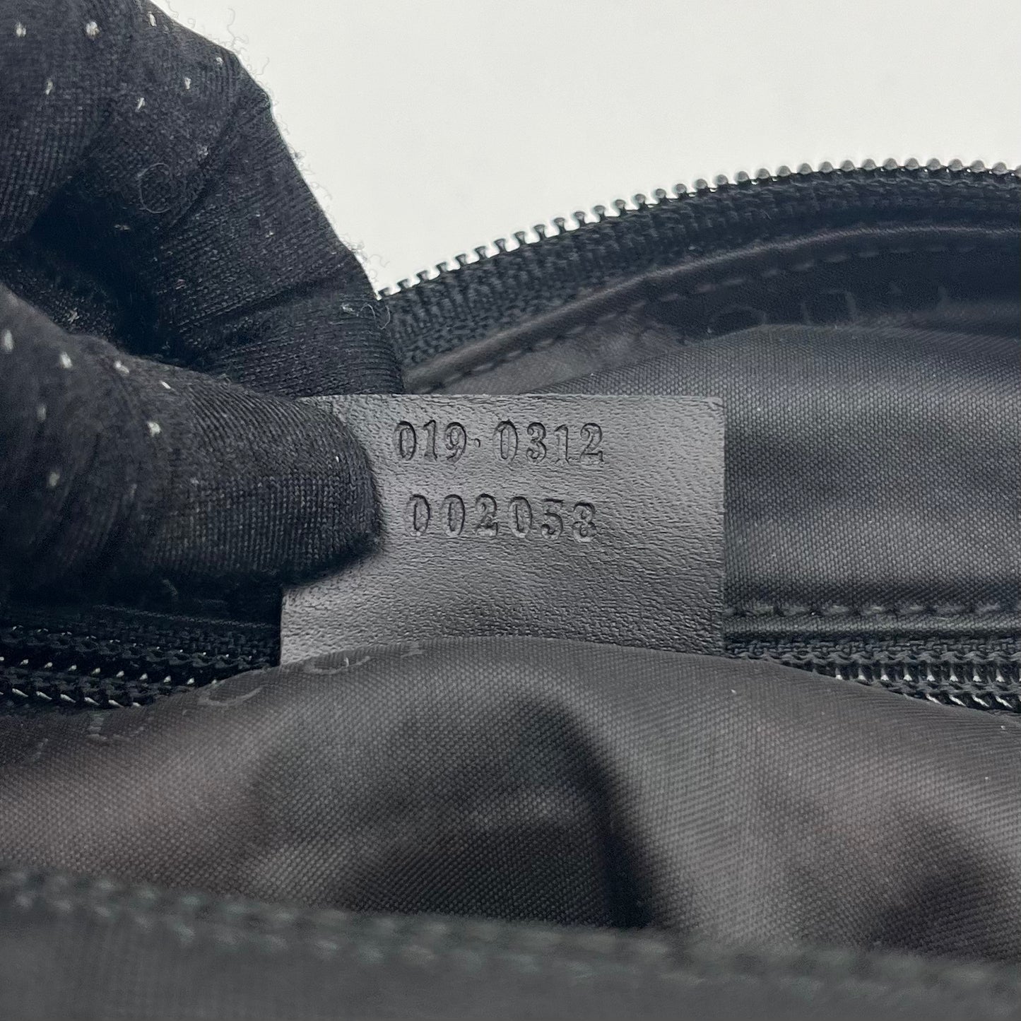 Gucci Black Nylon Hobo Shoulder Crossbody