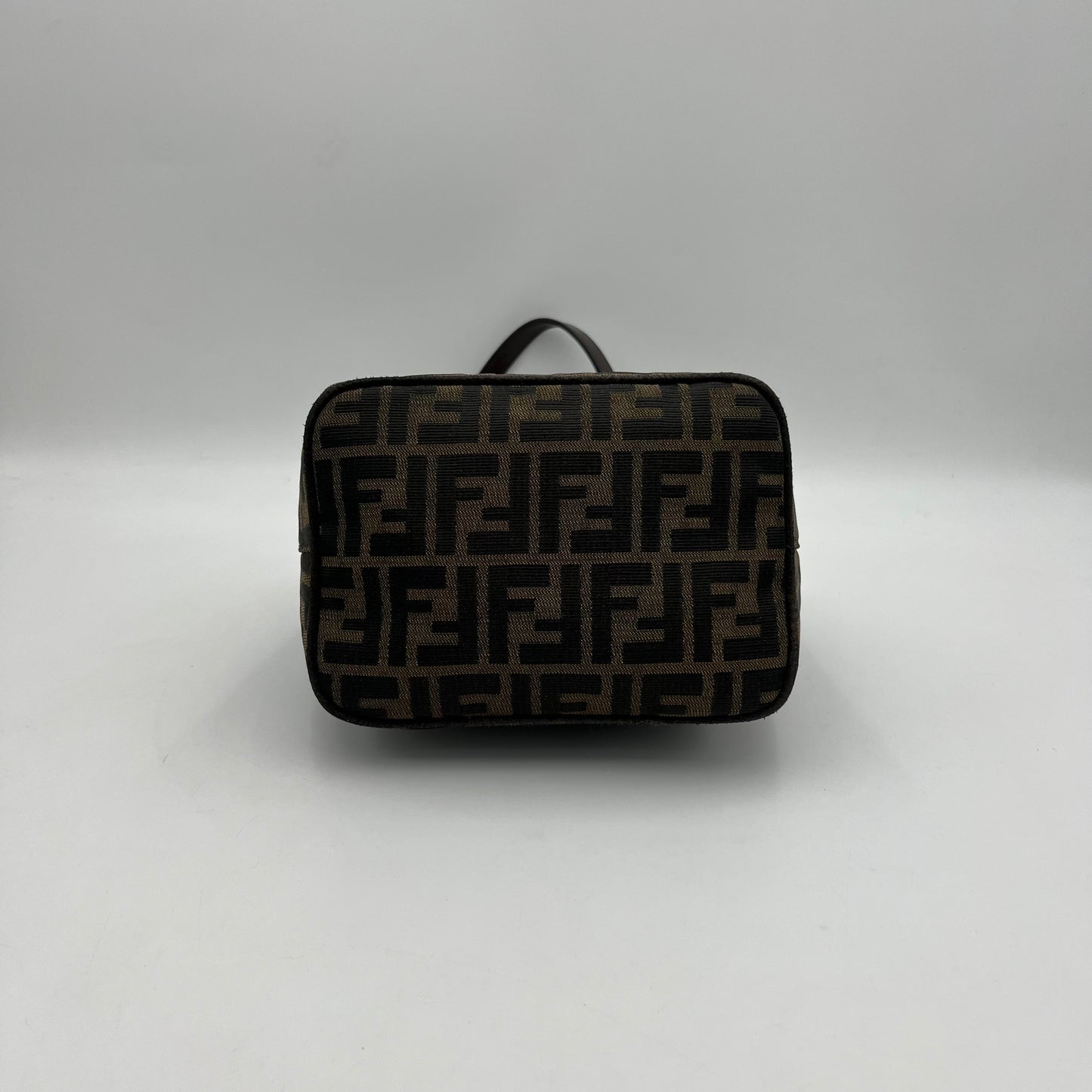 Fendi Tobacco Zucca Hobo Shoulder Bag