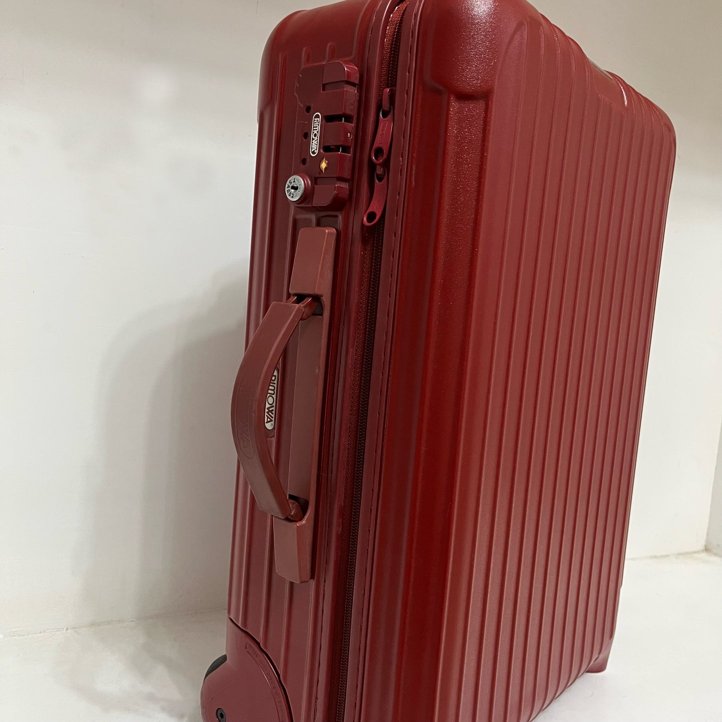 Rimowa Red Polycarbonate Carry-on