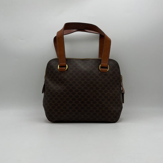 Celine Paris Envelope Luggage Tote Leather Handbag