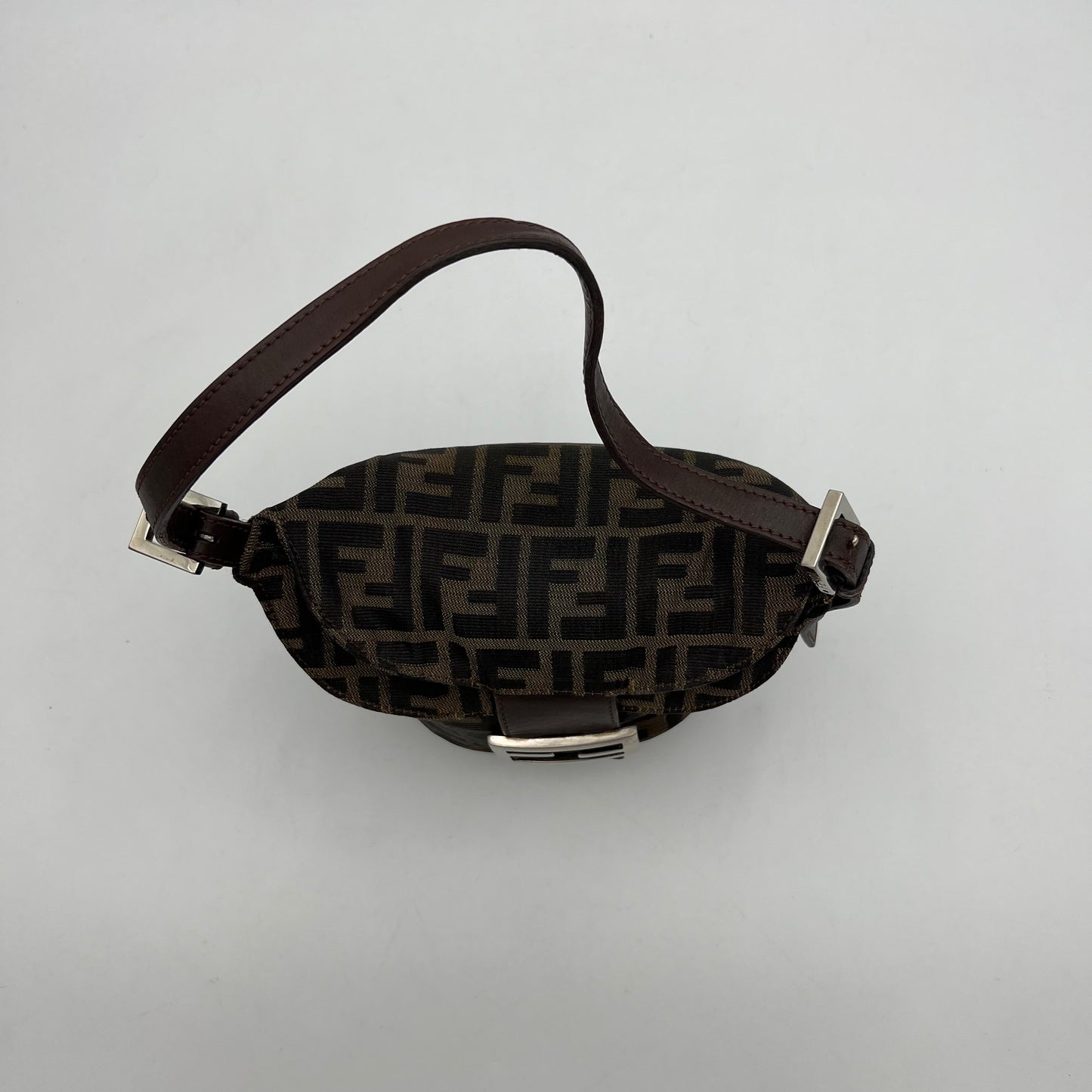 Fendi Tobacco Zucca Mini Bucket Baguette