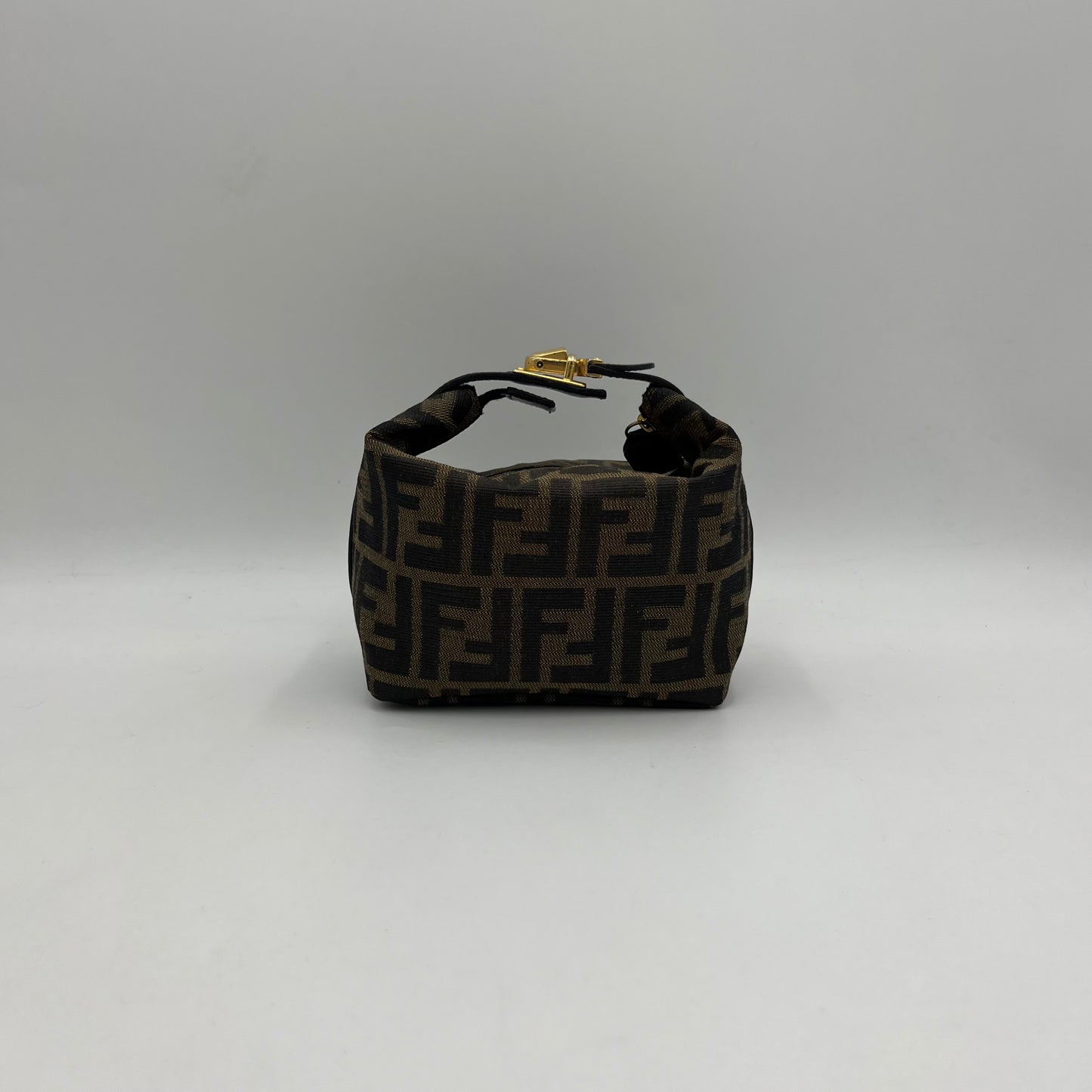 Fendi Tobacco Zucca Mini Handbag