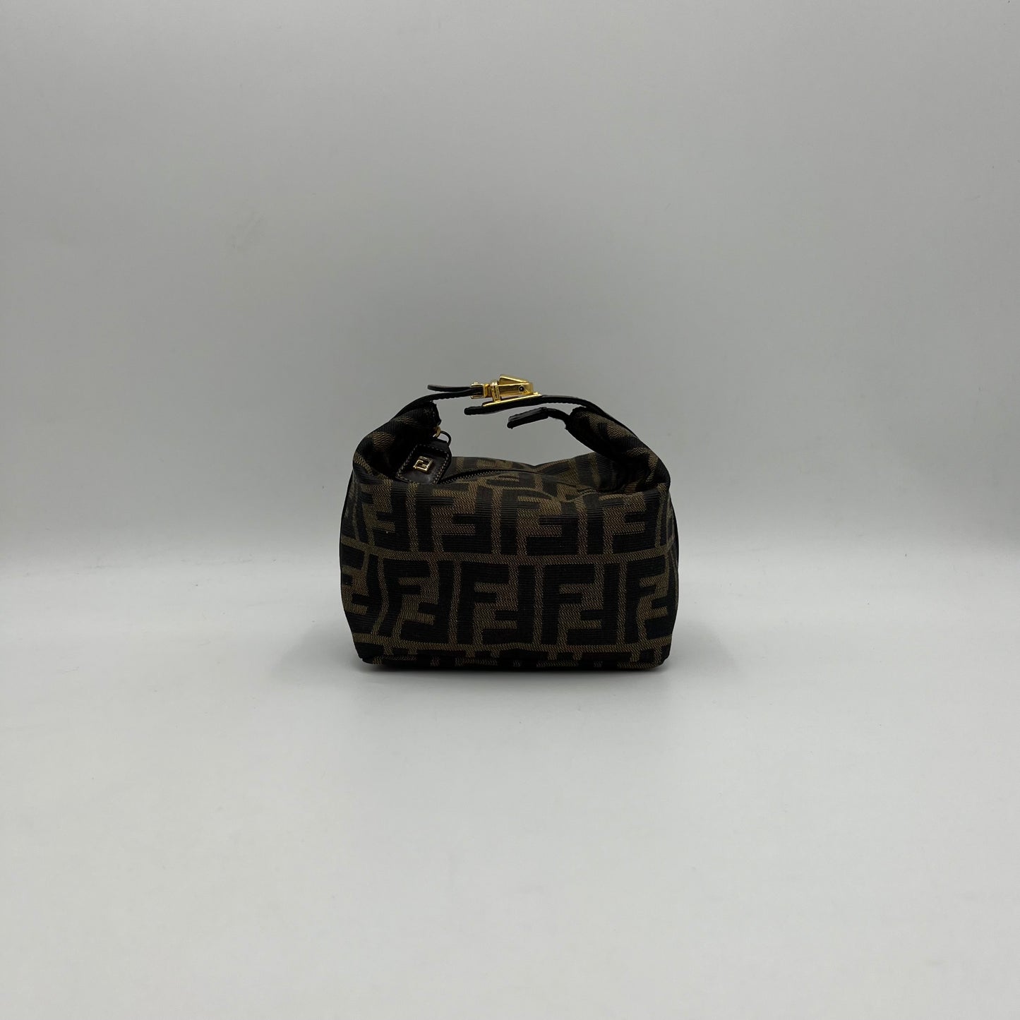 Fendi Tobacco Zucca Mini Handbag