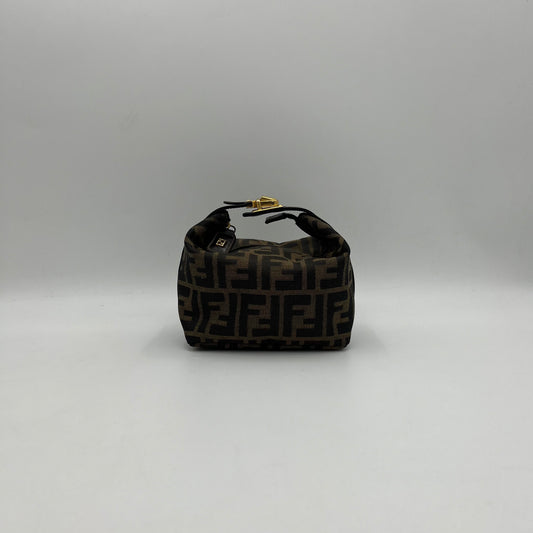 Fendi Tobacco Zucca Mini Handbag