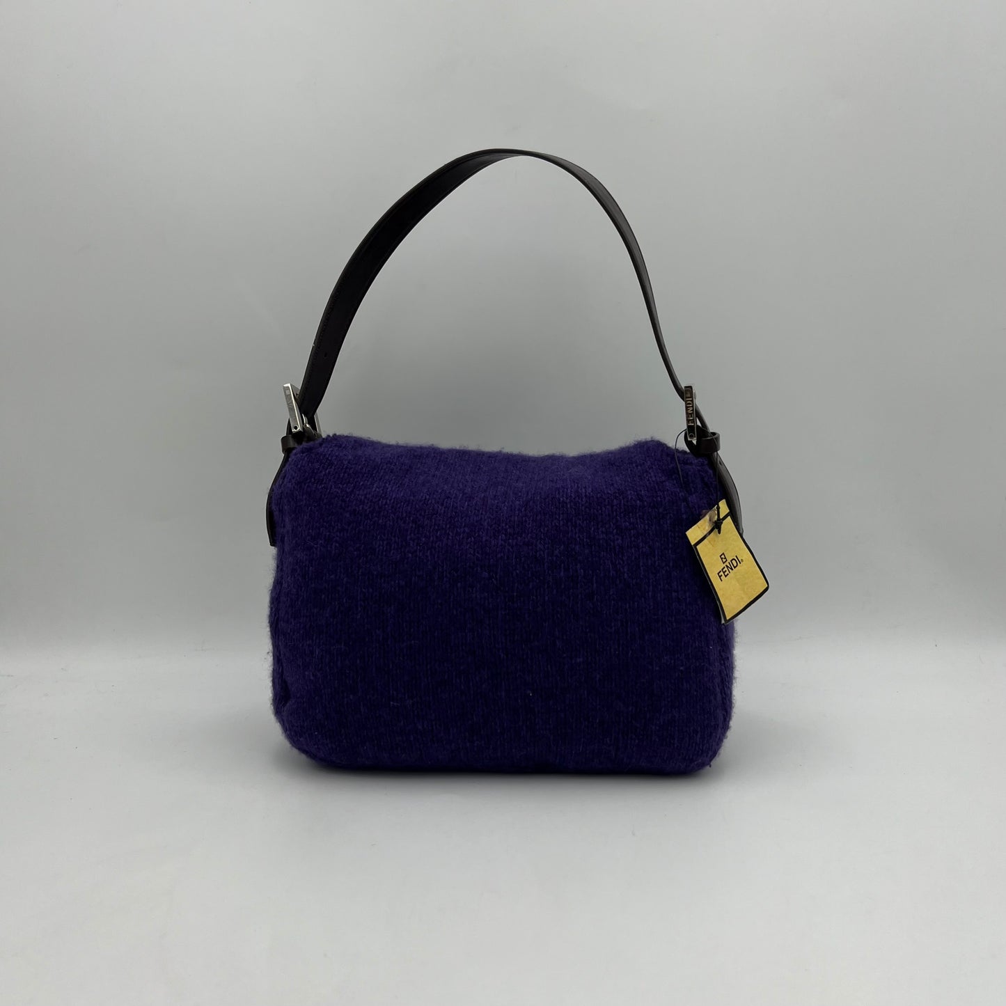 Fendi Vintage Violet Wool Baguette BNWT