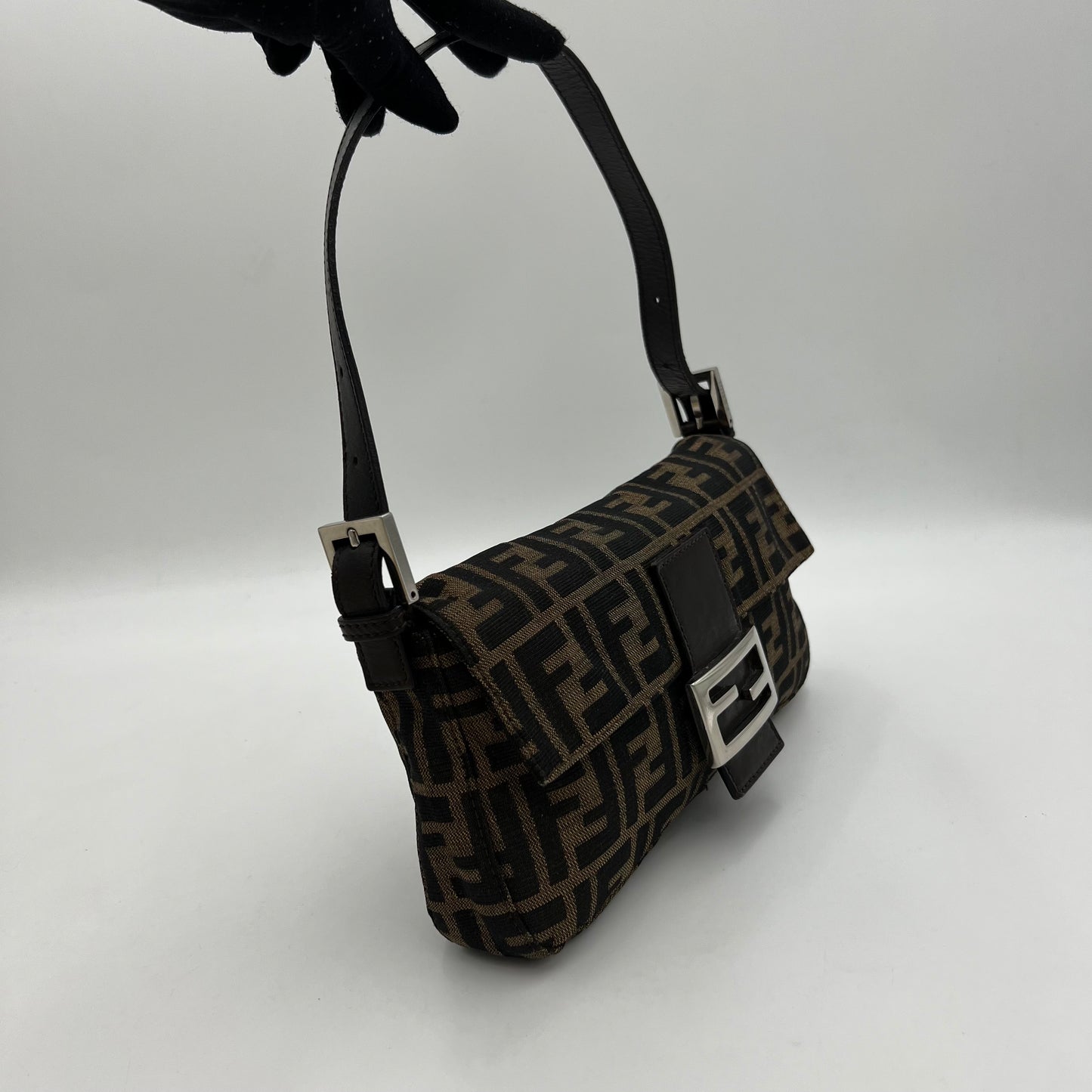 Fendi Tobacco Zucca Baguette