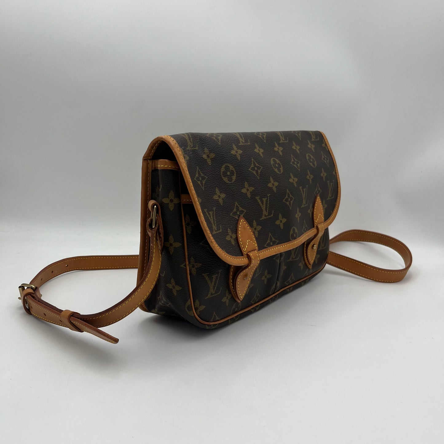 LV Monogram Gibciere Crossbody MM