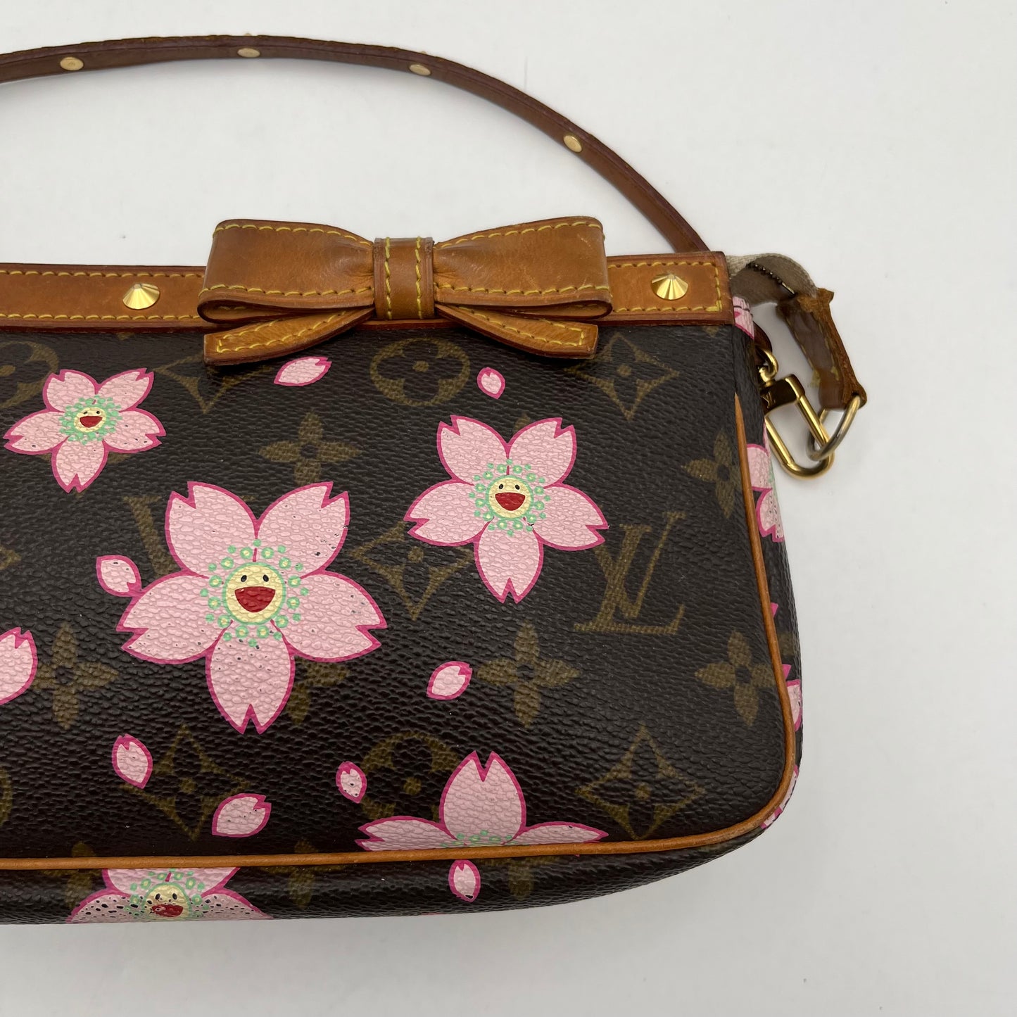 LV Takashi Murakami Monogram Cherry Blossoms Pochette