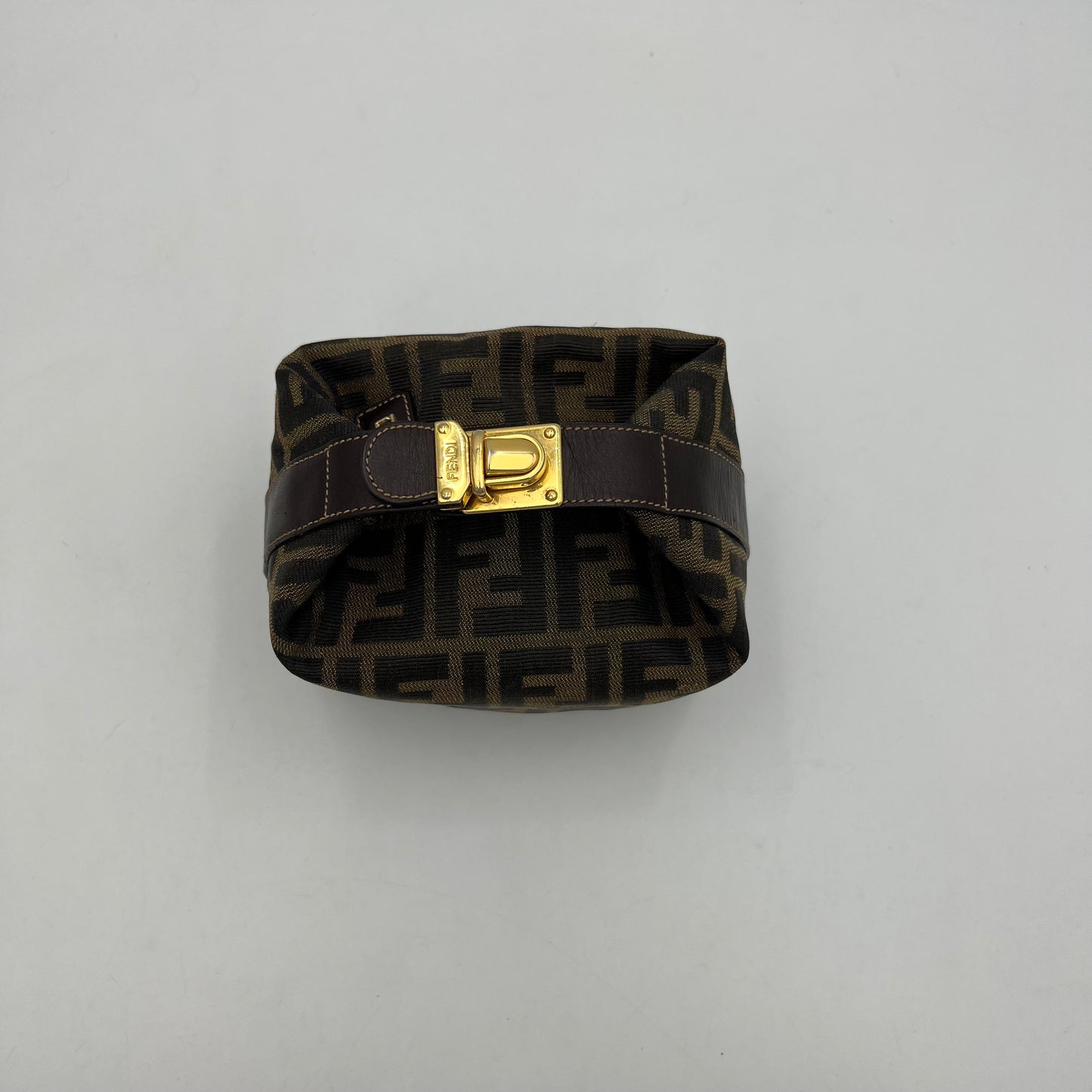 Fendi Tobacco Zucca Mini Handbag