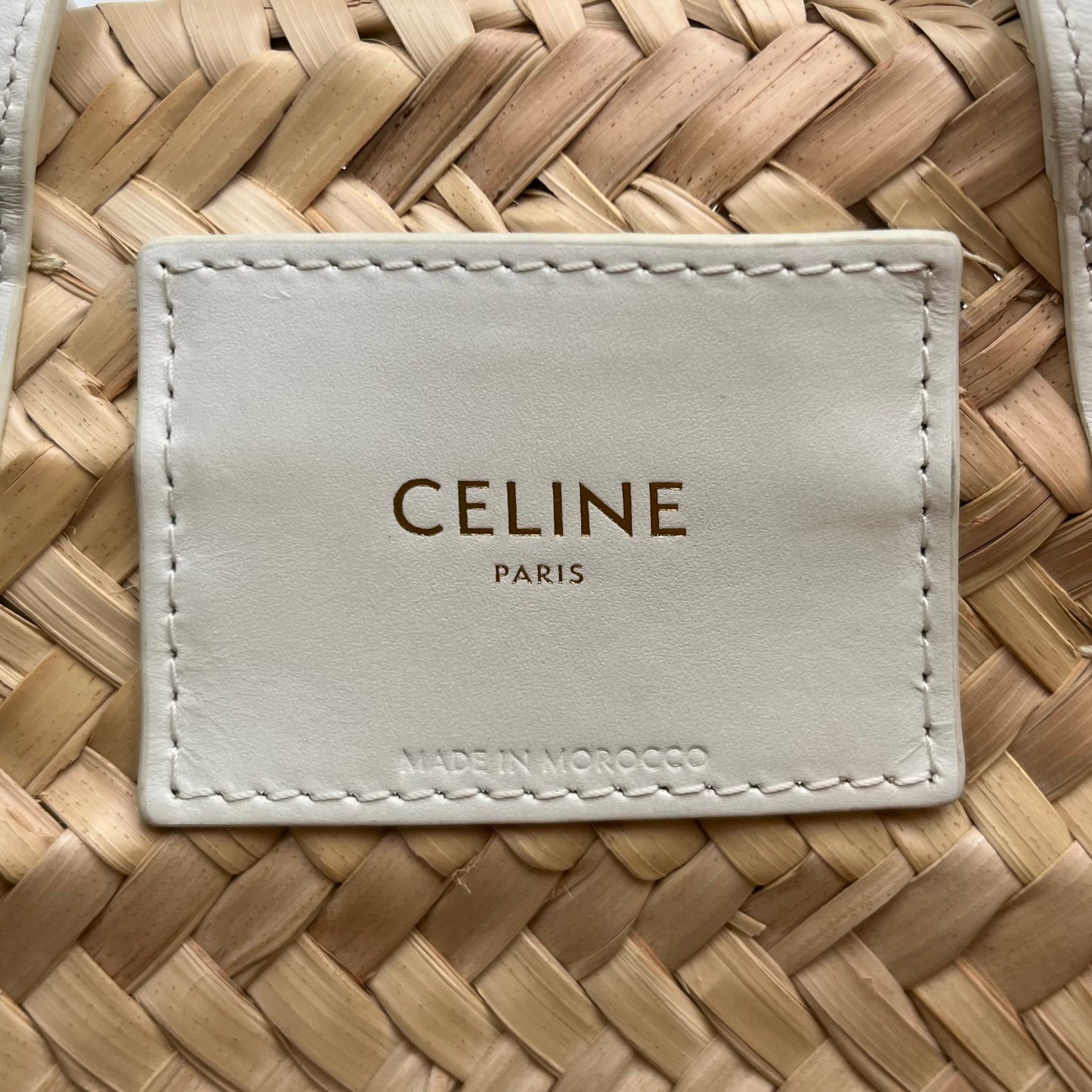 Celine Paris Teen Triomphe Classic Panier Basket Bag