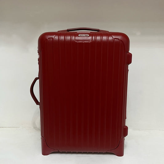 Rimowa Red Polycarbonate Carry-on