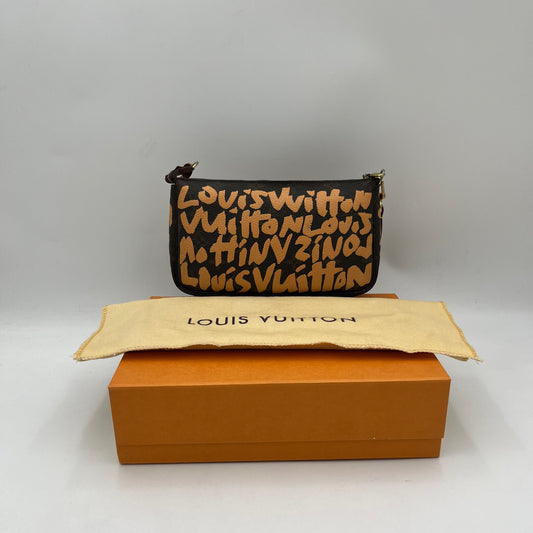 LV Orange Graffiti Pochette