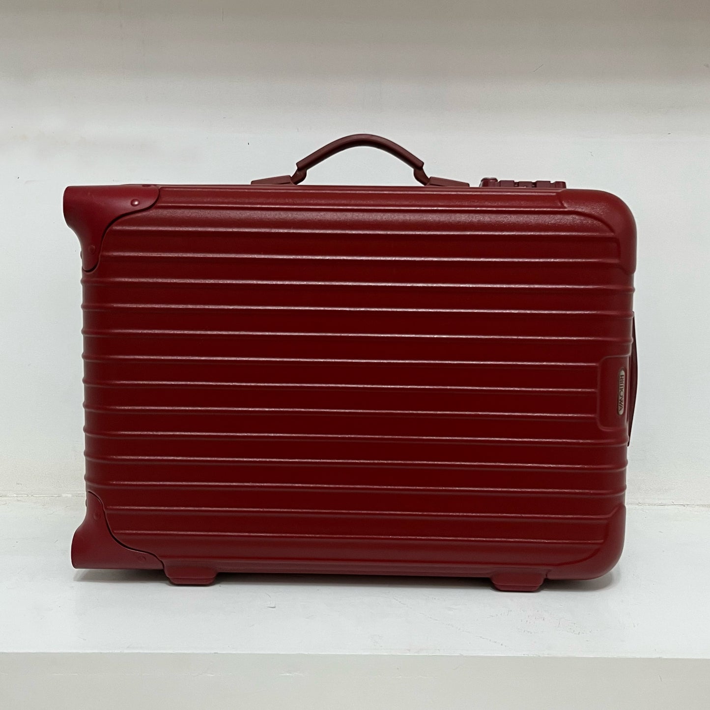 Rimowa Red Polycarbonate Carry-on