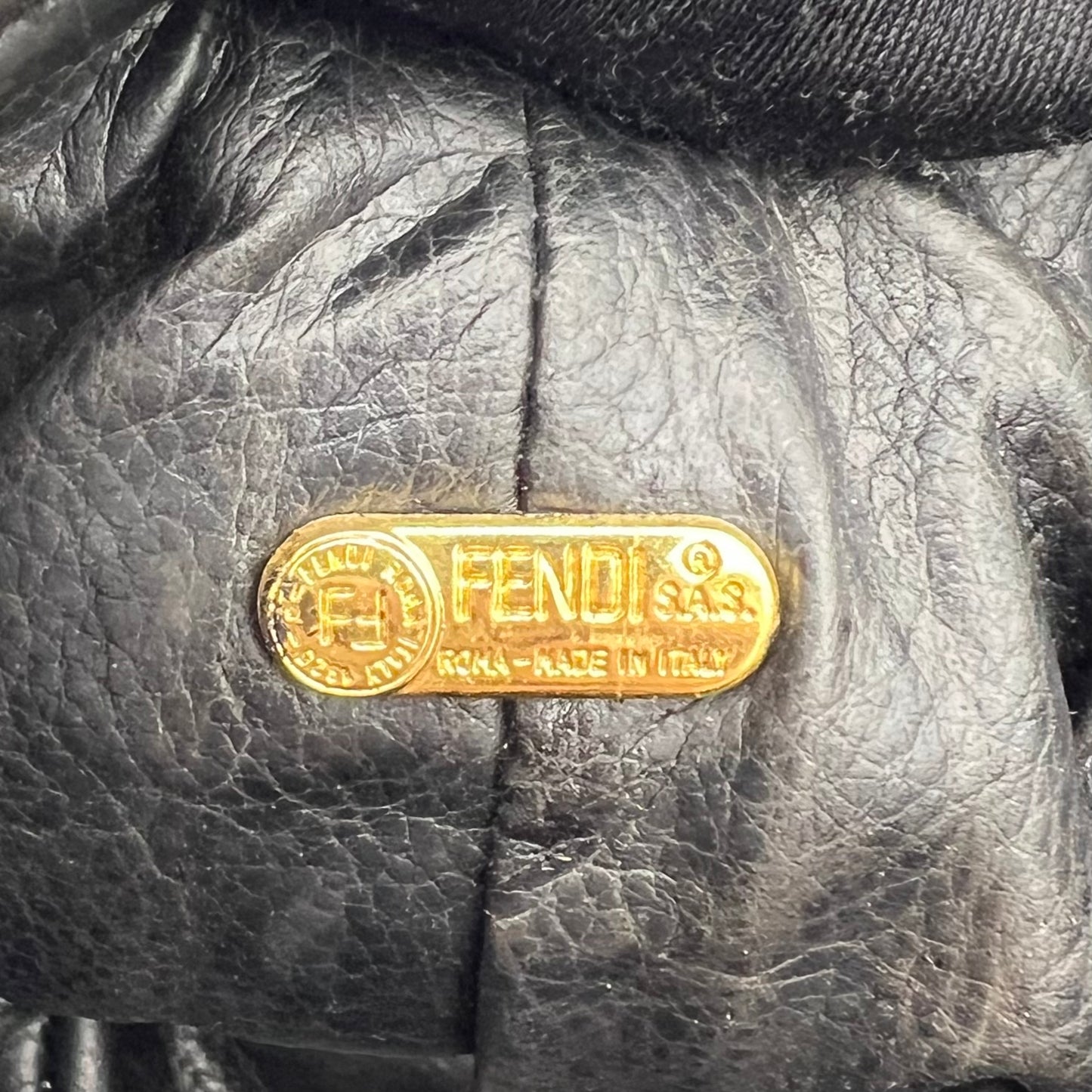 Fendi Tobacco Zucca Mini Handbag